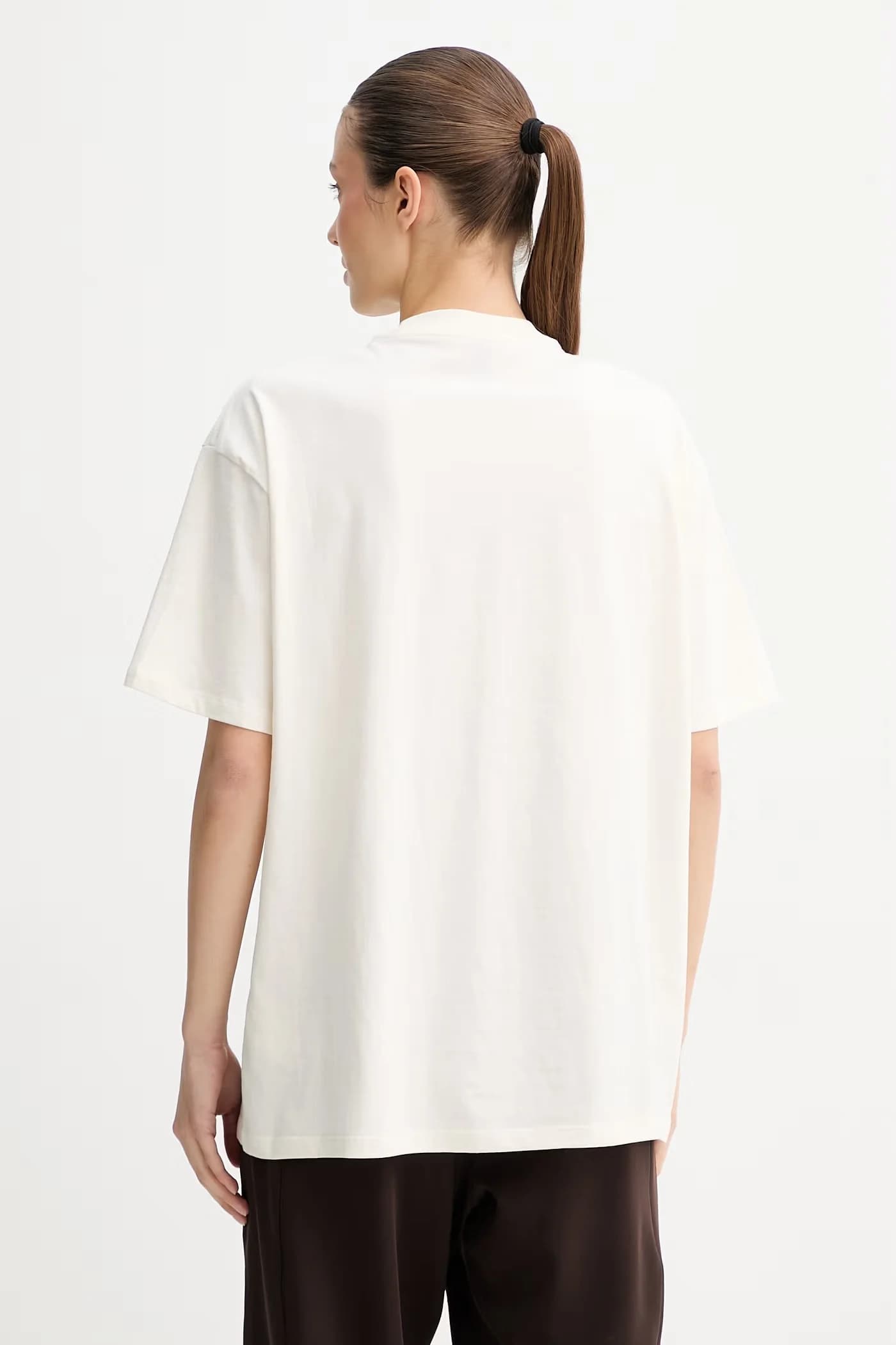 Женская хлопковая футболка Essential Simple Dome - фото 3