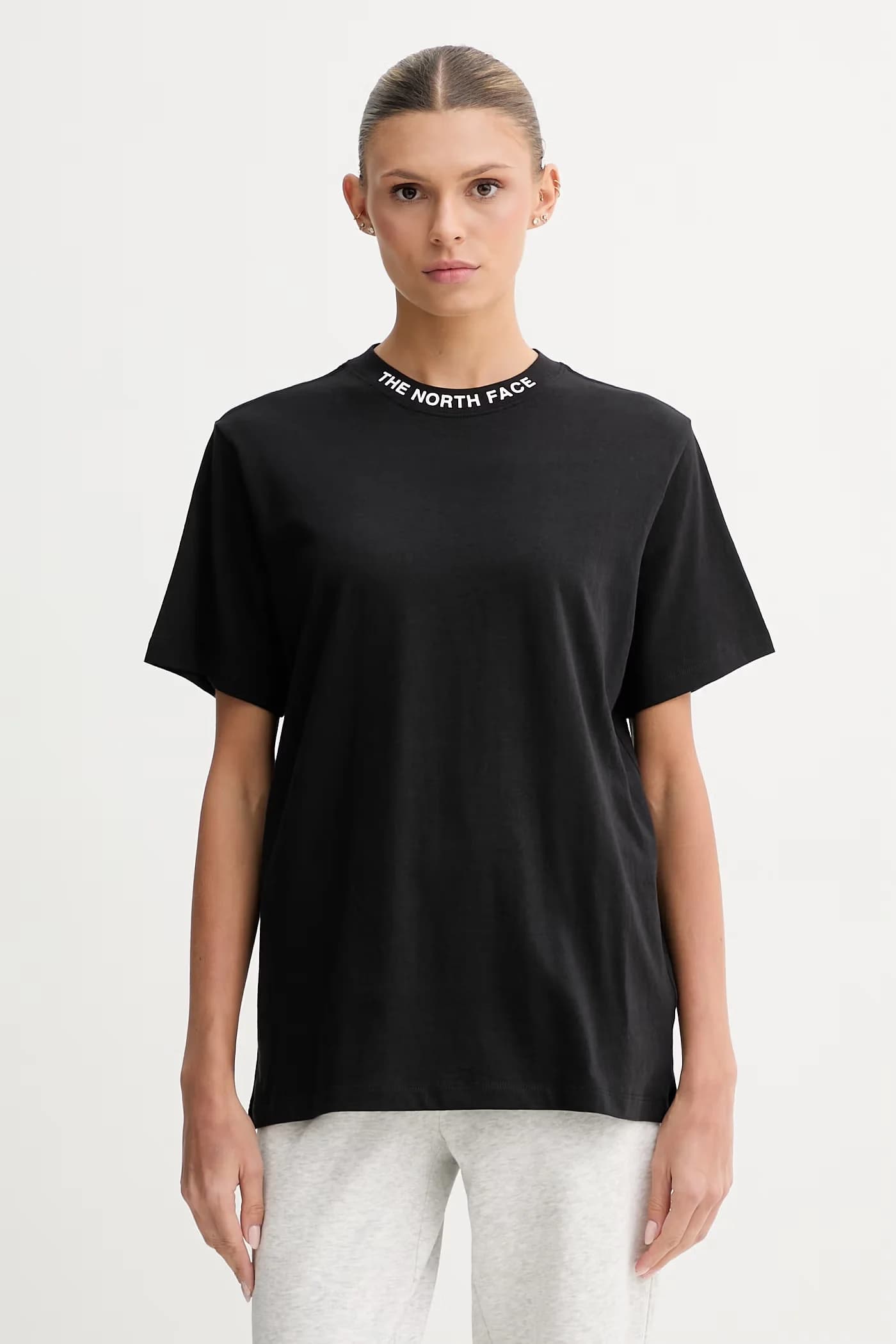 Женская хлопковая футболка ZUMU