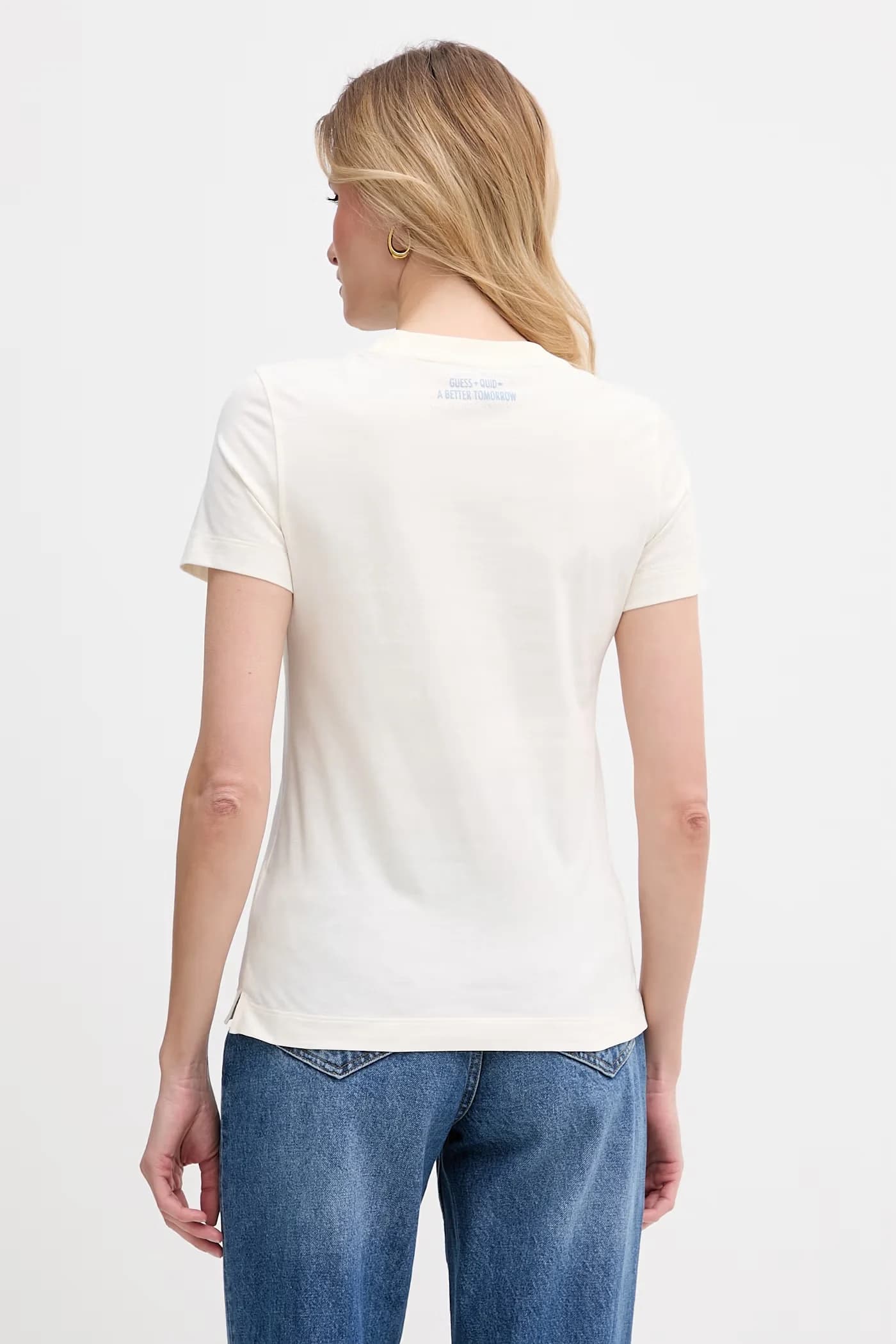 Женская хлопковая футболка - фото 3