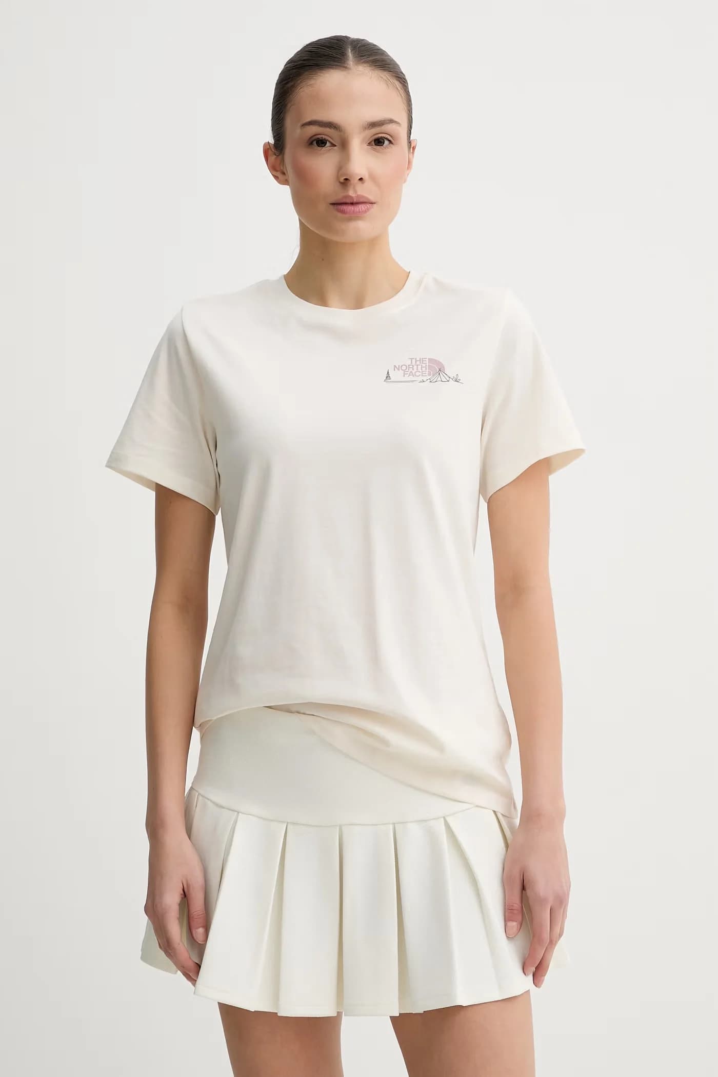 MONTE женская хлопковая футболка - фото 3