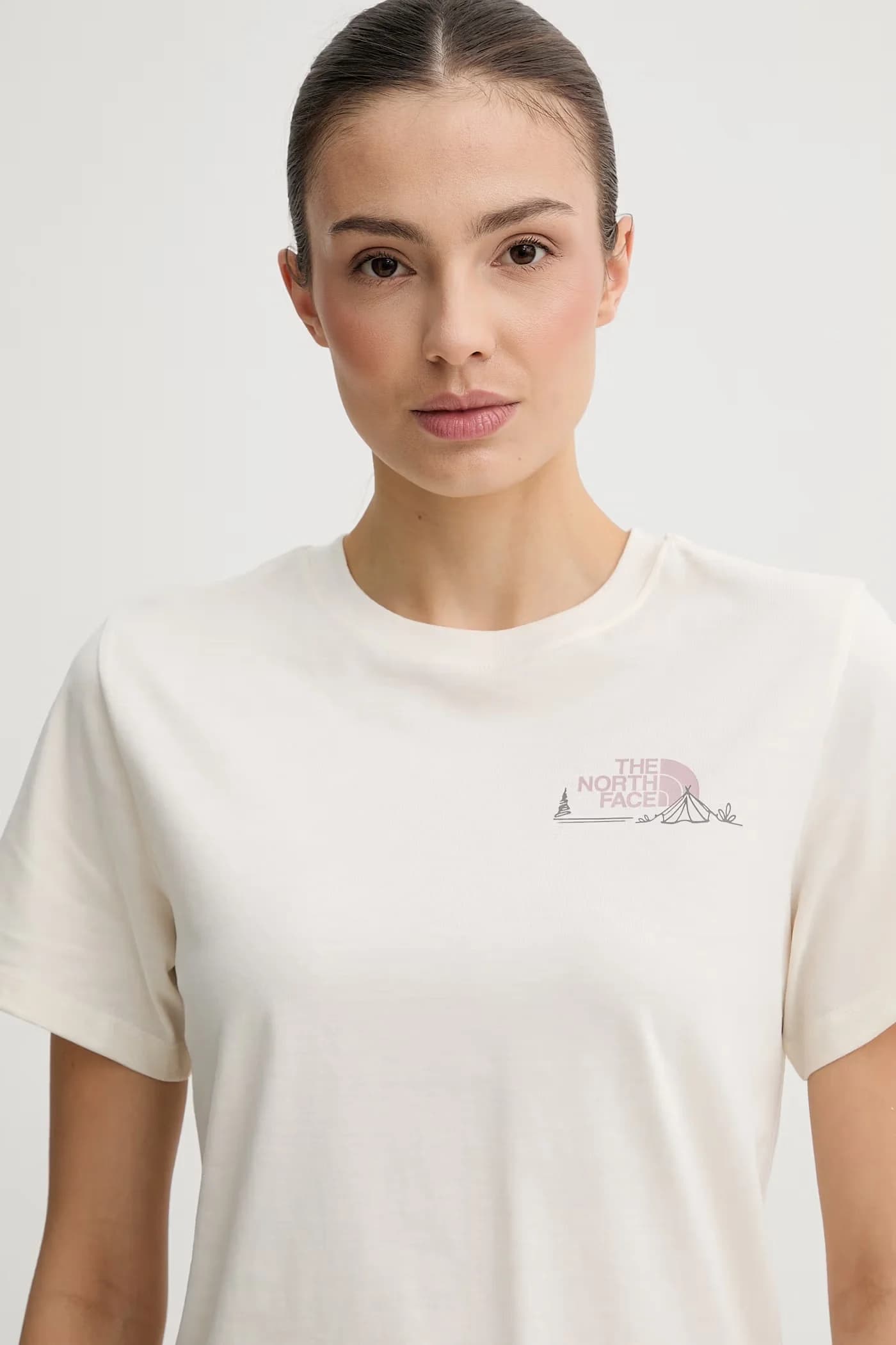 MONTE женская хлопковая футболка - фото 4