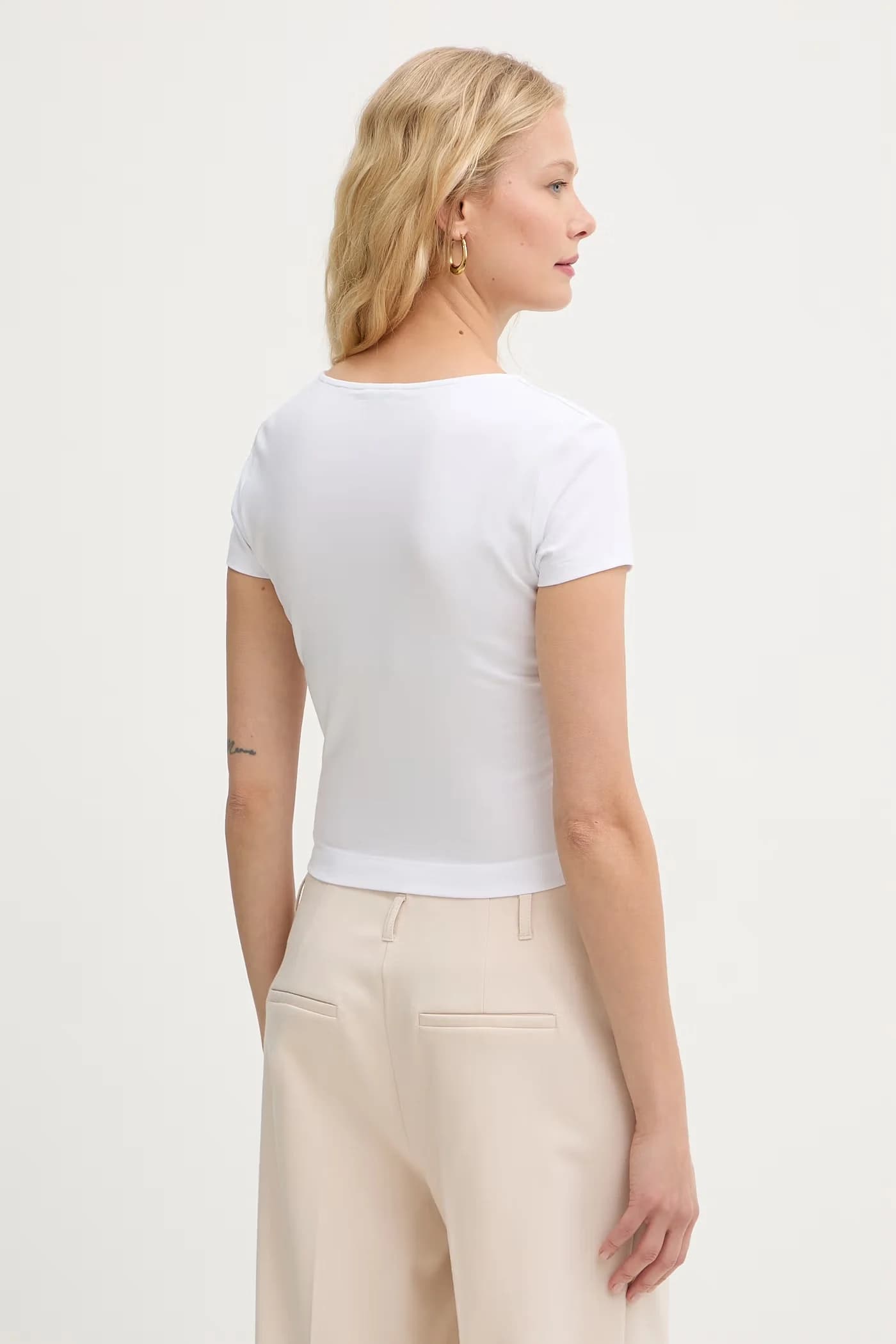 ELISABETHE женская футболка из хлопка - фото 3