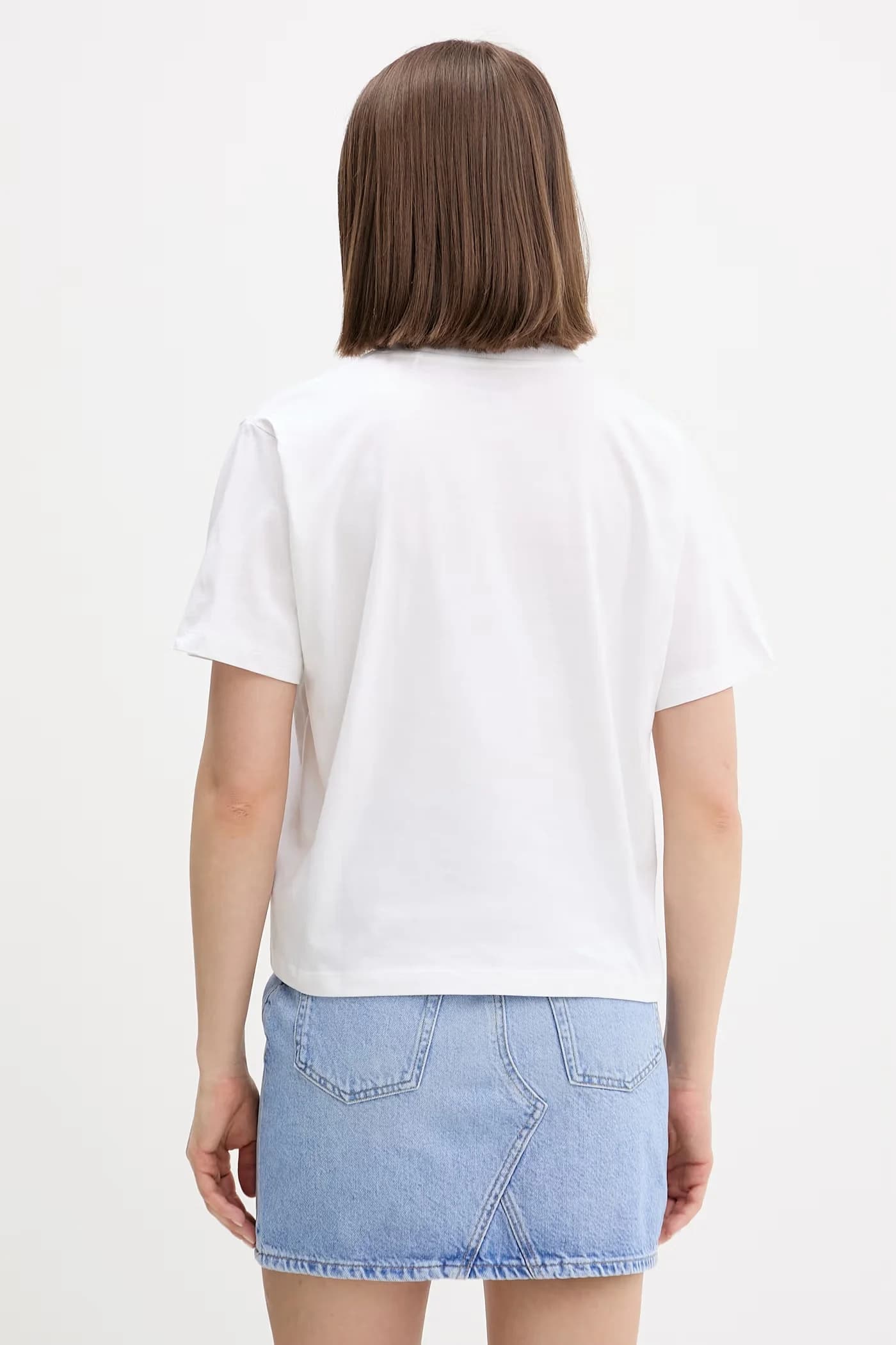 Женская хлопковая футболка - фото 3