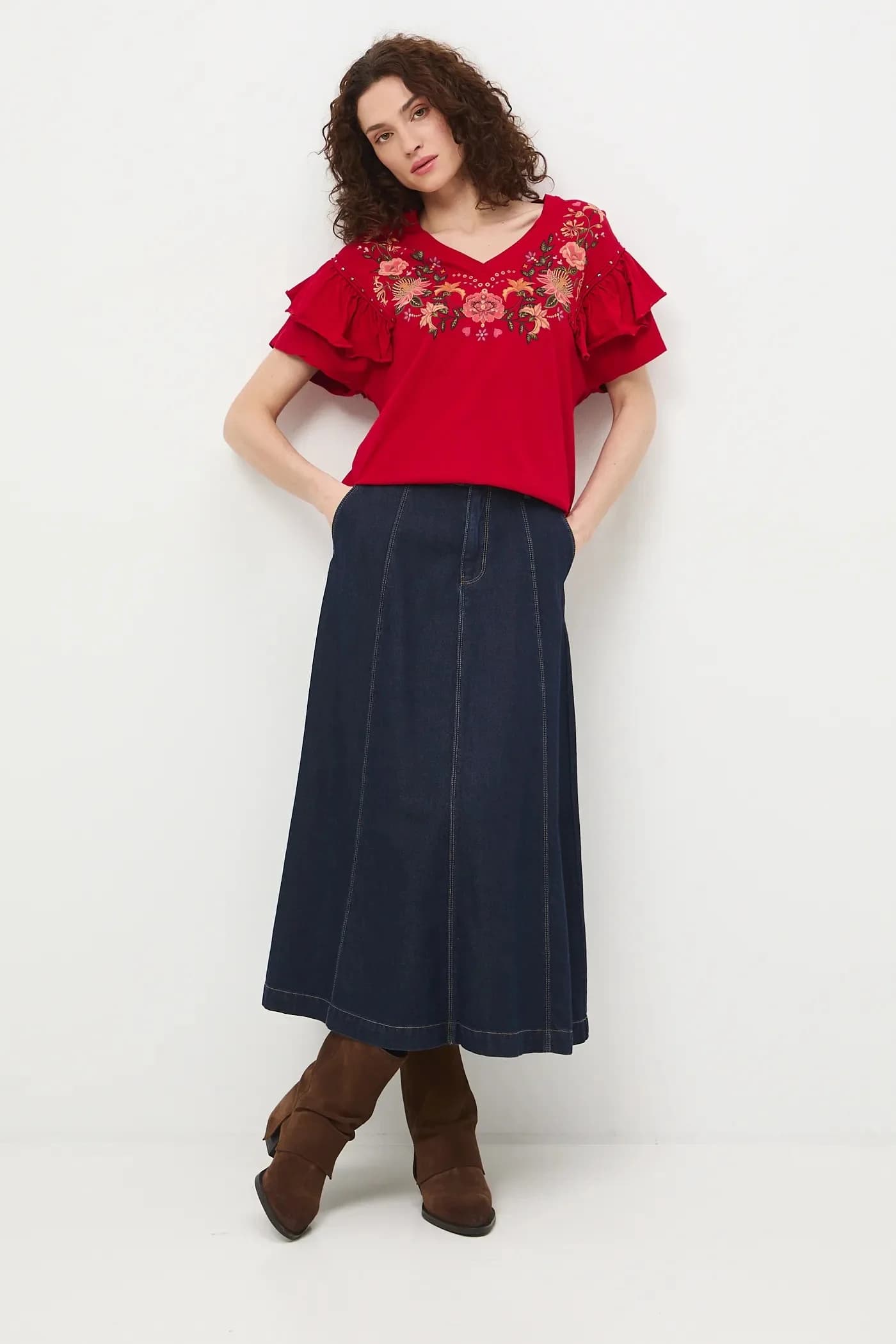 Хлопковая футболка - фото 3