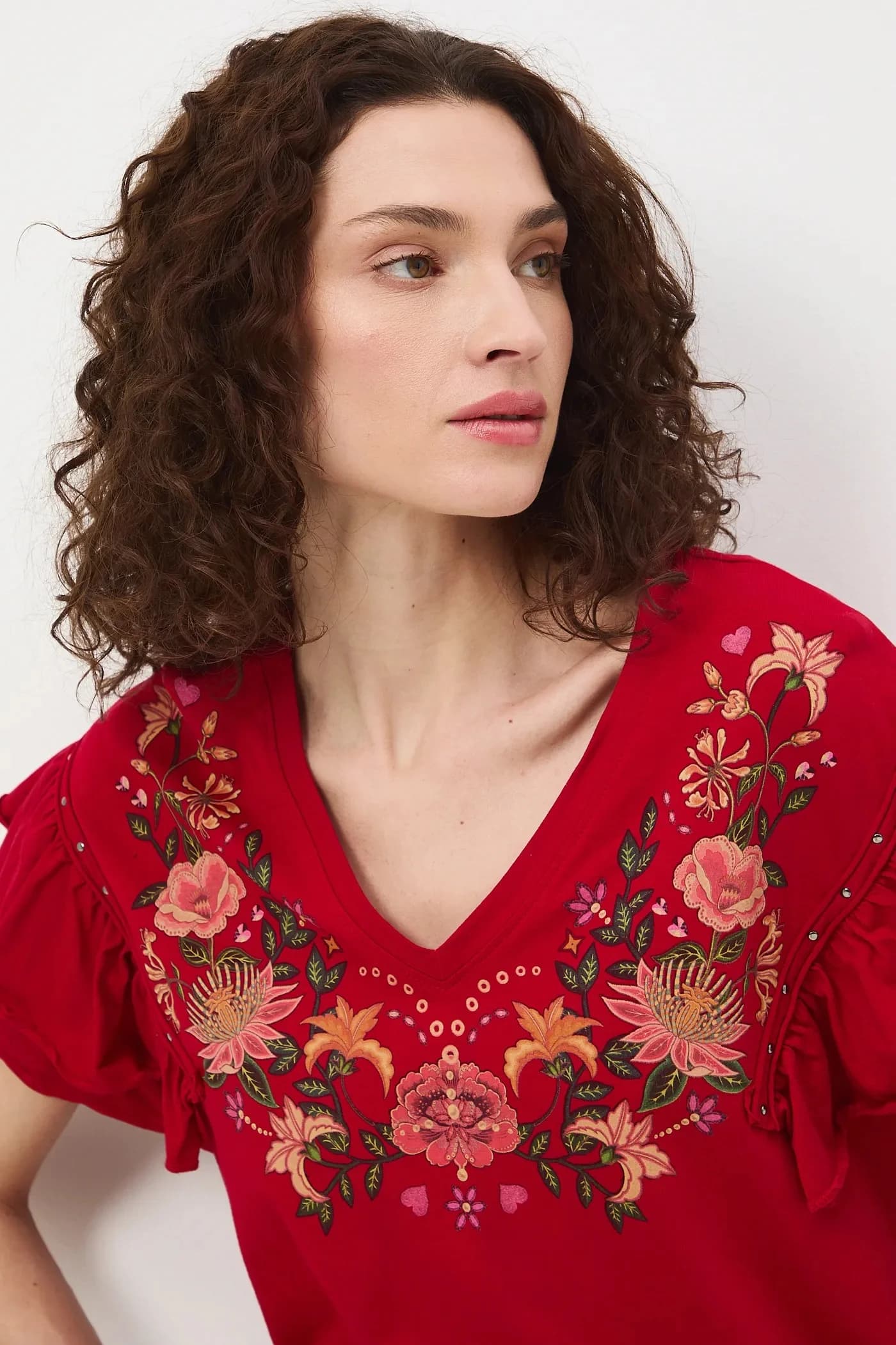 Хлопковая футболка - фото 5