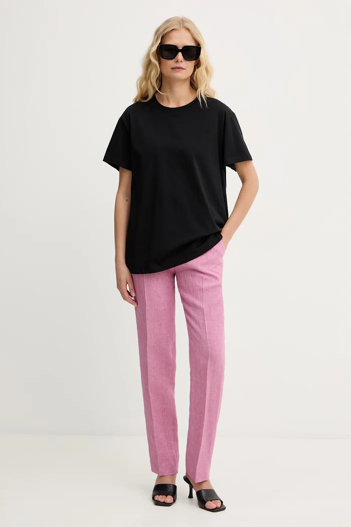 Базовая женская хлопковая футболка - фото 2