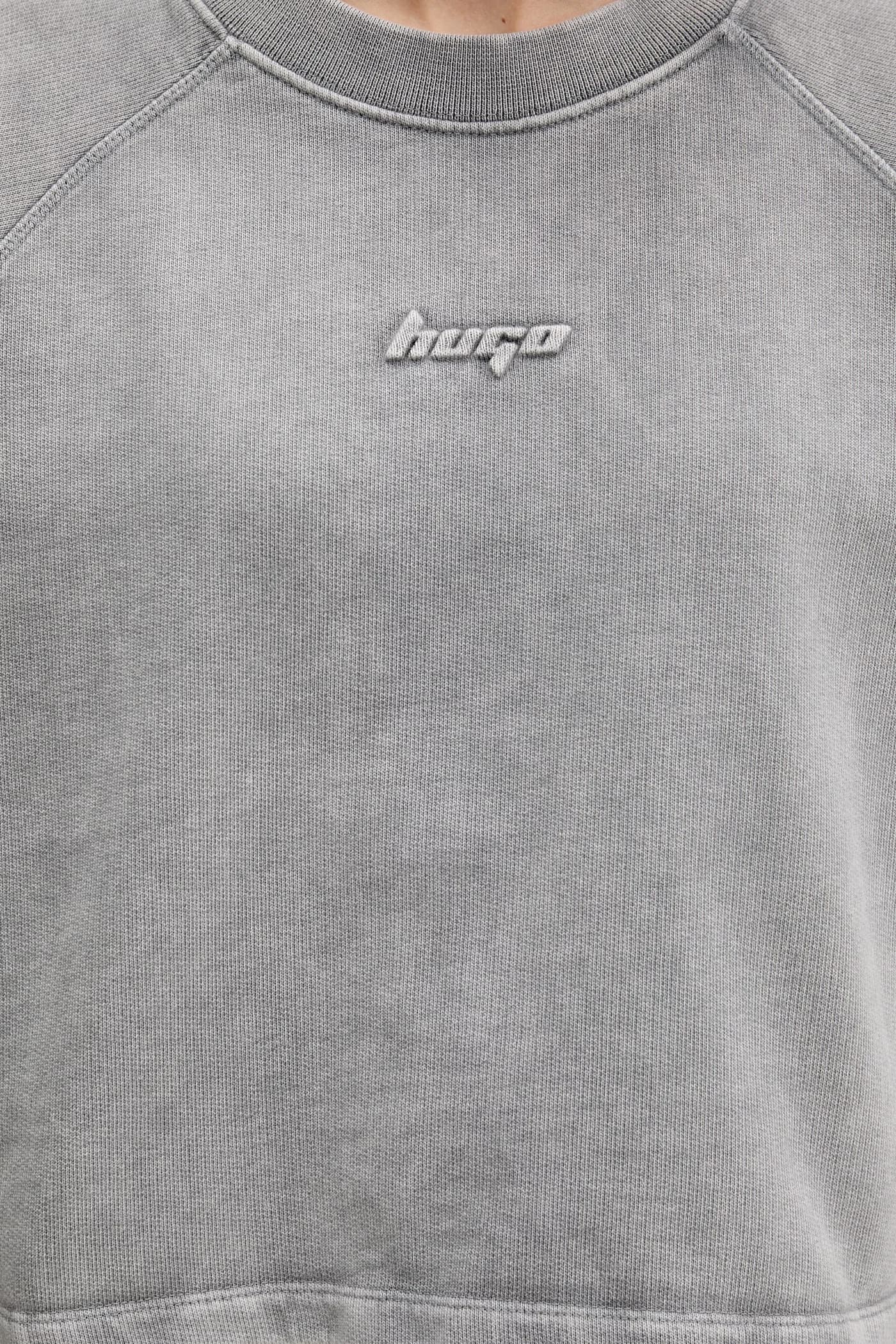 Женская футболка оверсайз из хлопка Dorlina_B_1 - фото 5