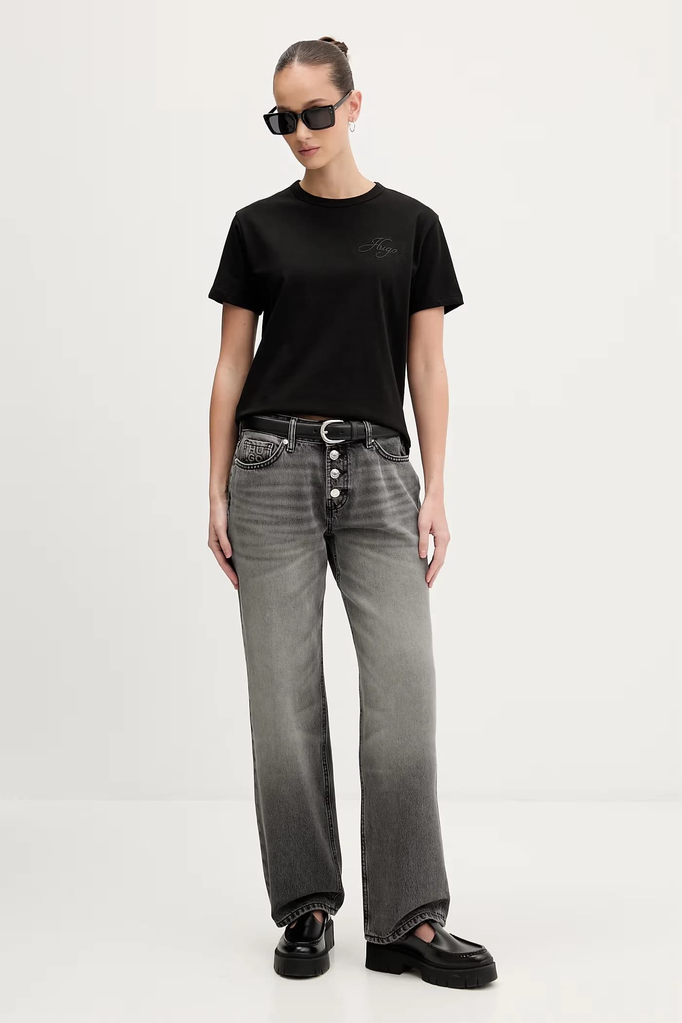 Базовая женская футболка из хлопка Damacia_7 - фото 2