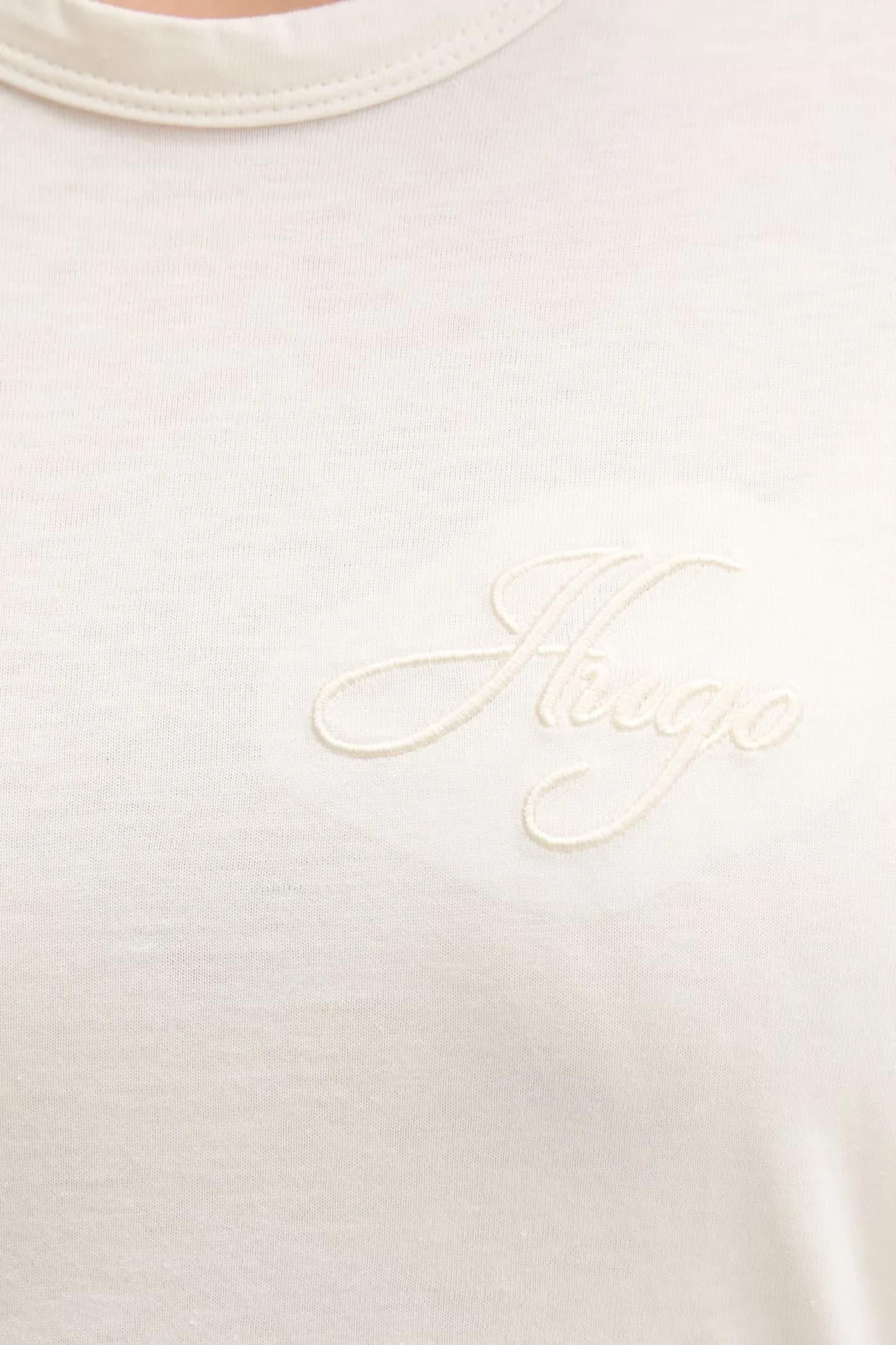 Базовая женская футболка из хлопка Damacia_7 - фото 5