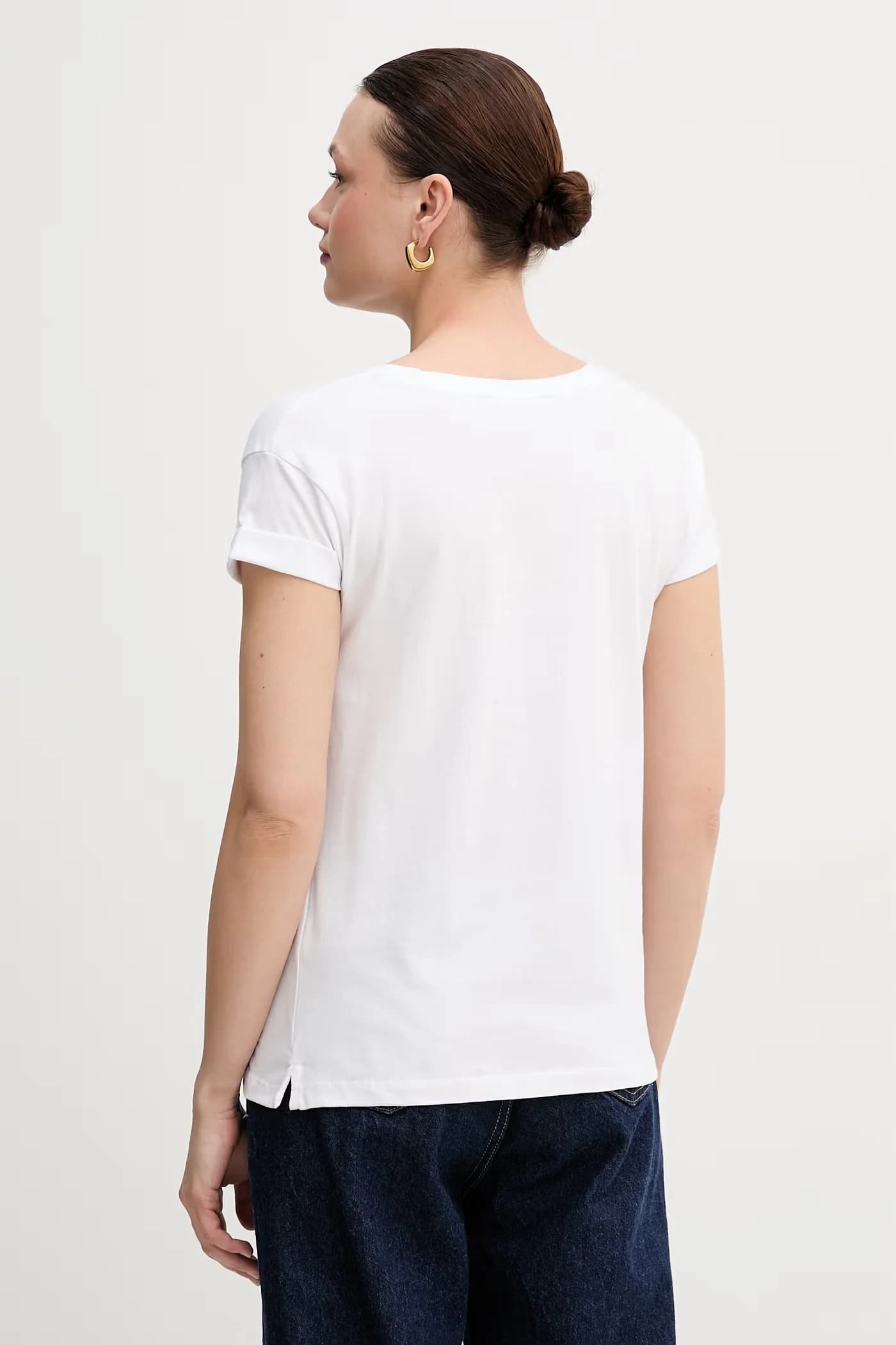 Хлопковая футболка - фото 3