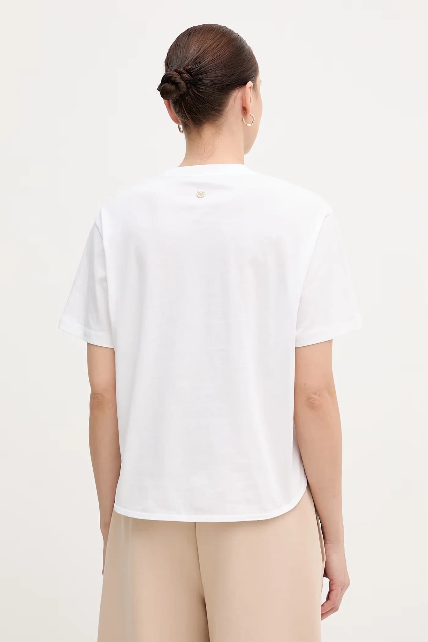 Женская хлопковая футболка - фото 3