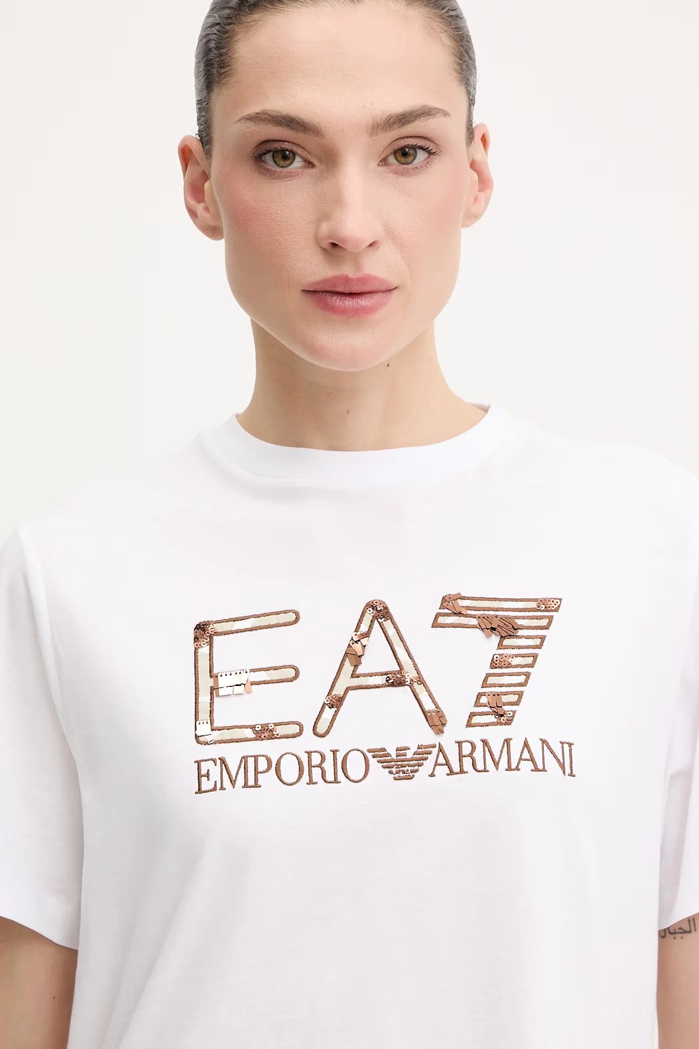 Хлопковая футболка - фото 4