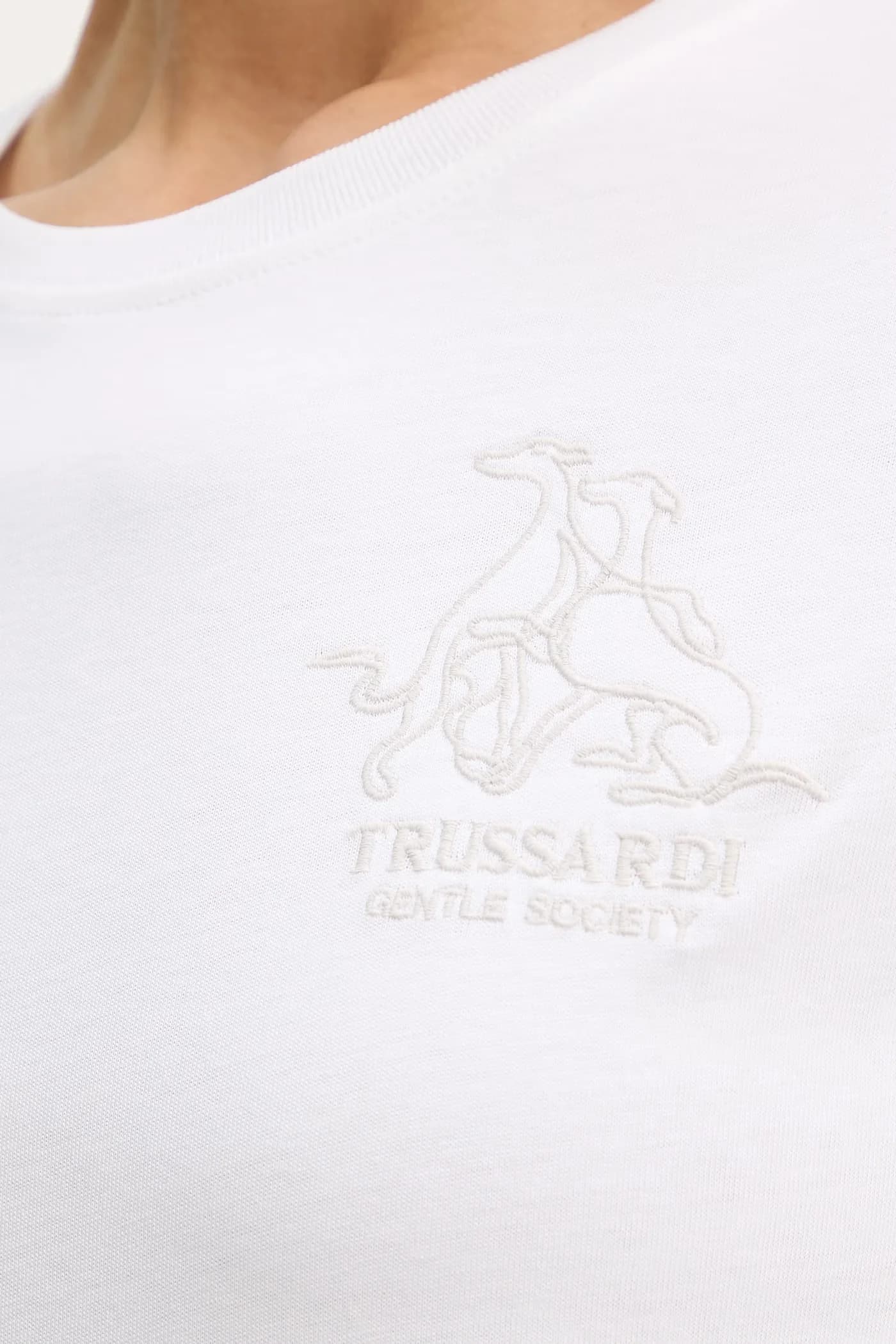 Хлопковая футболка - фото 5