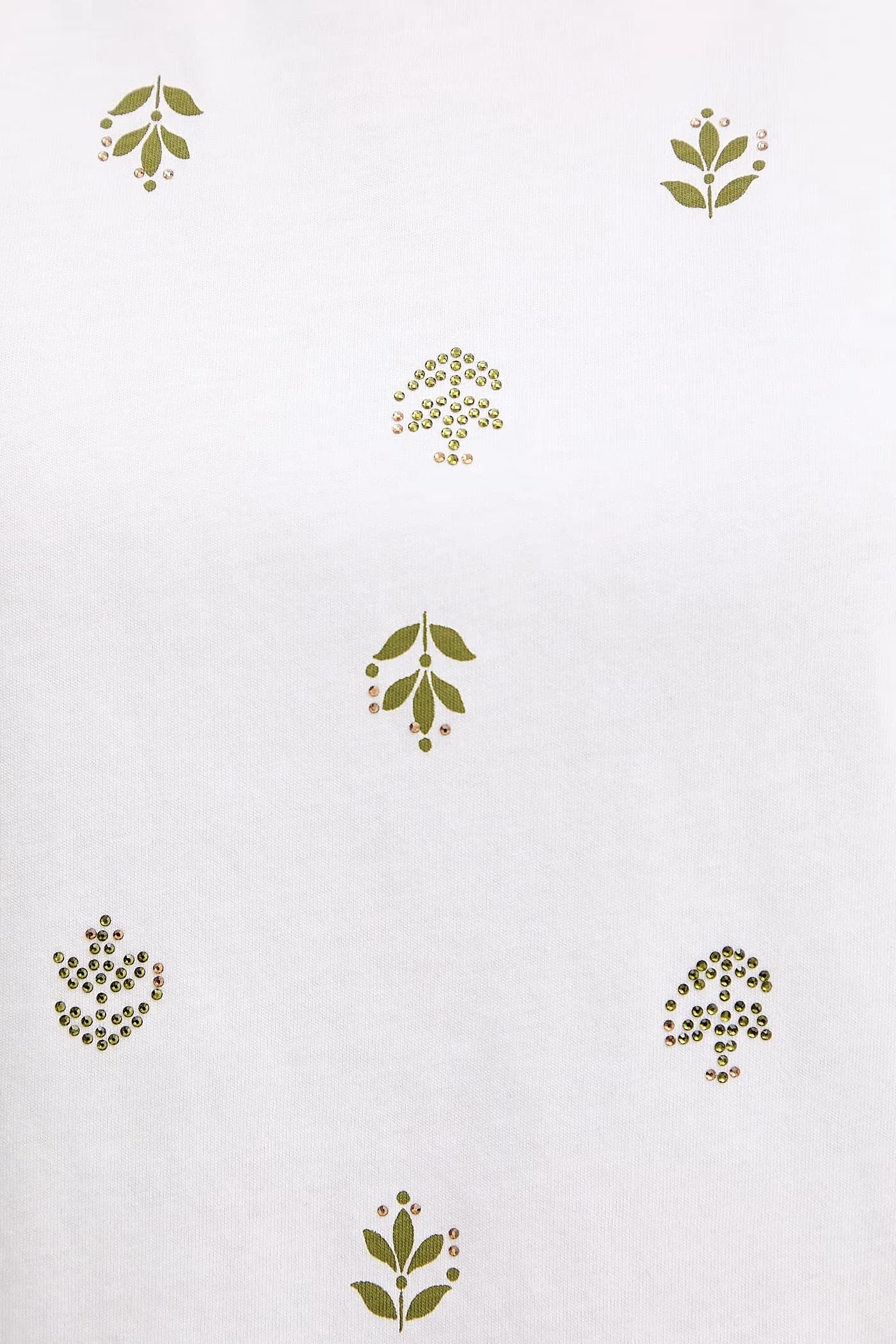 Хлопковая футболка Emme от Marella - фото 5