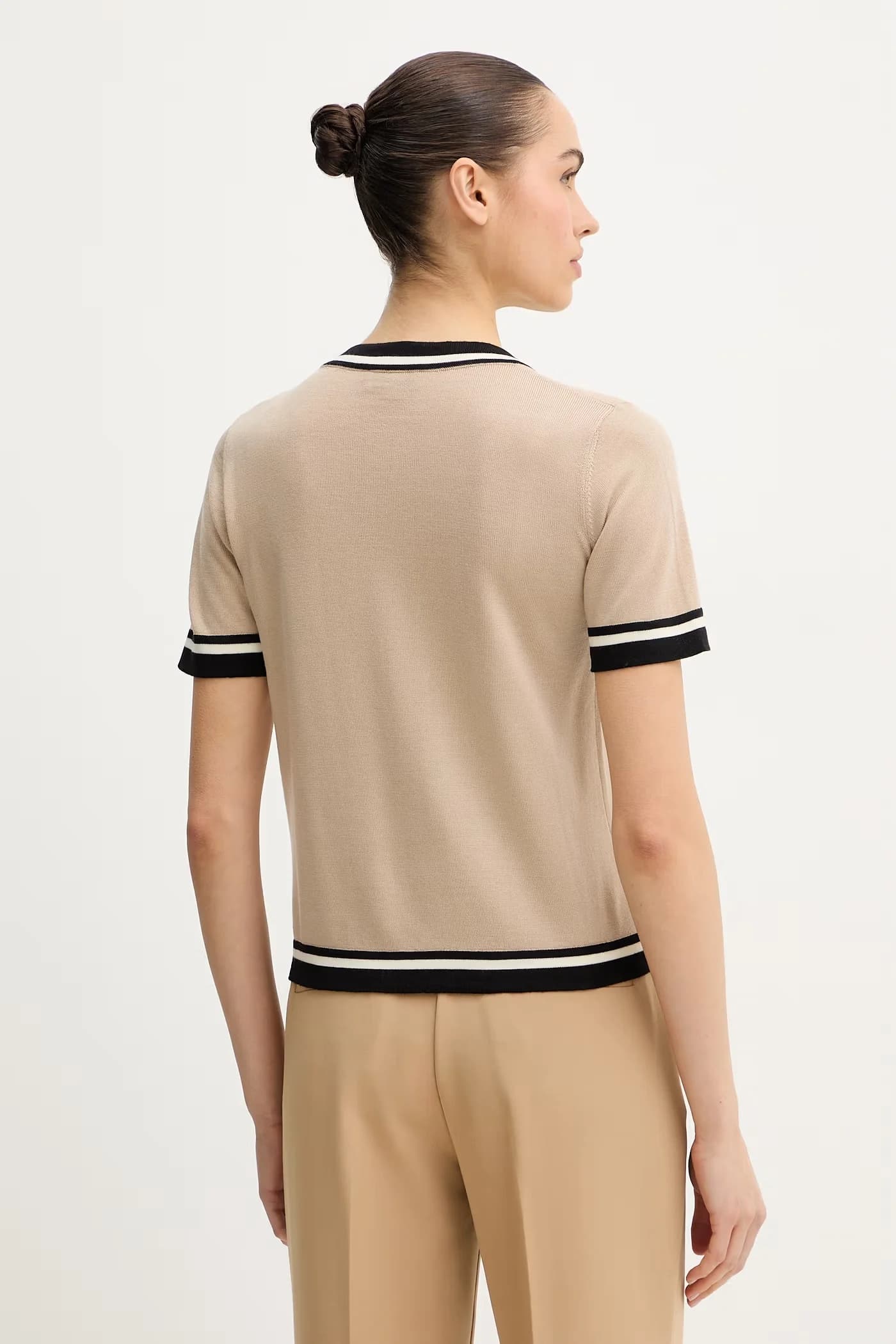 Шерстяная футболка Mielina - фото 3