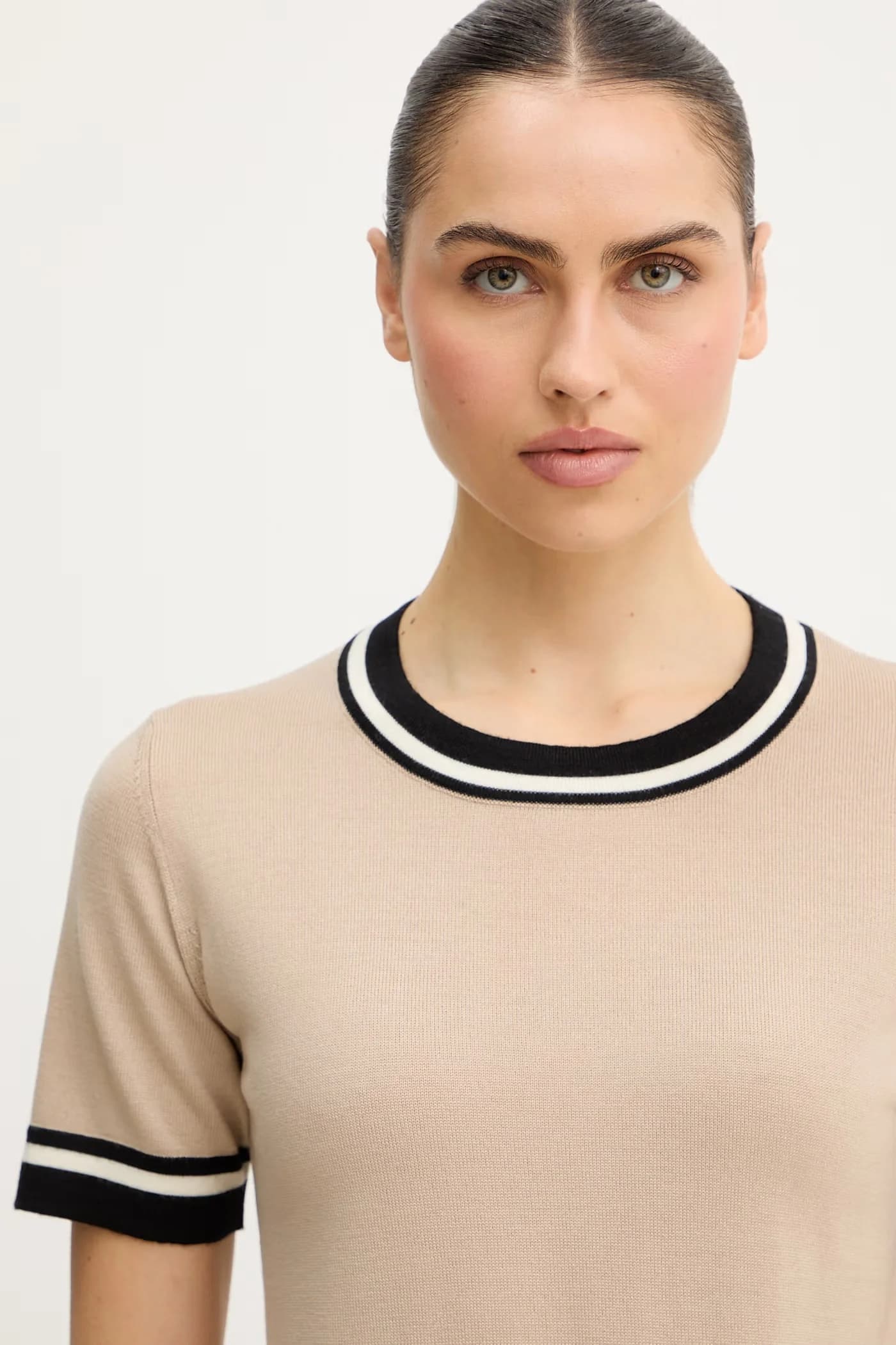 Шерстяная футболка Mielina - фото 4