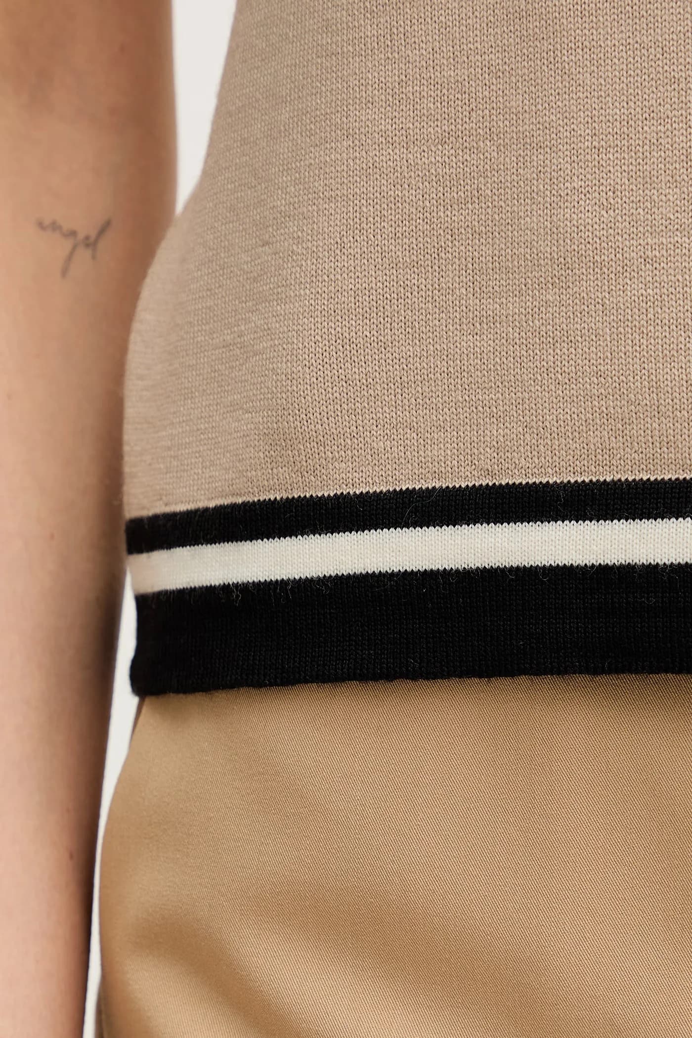 Шерстяная футболка Mielina - фото 5