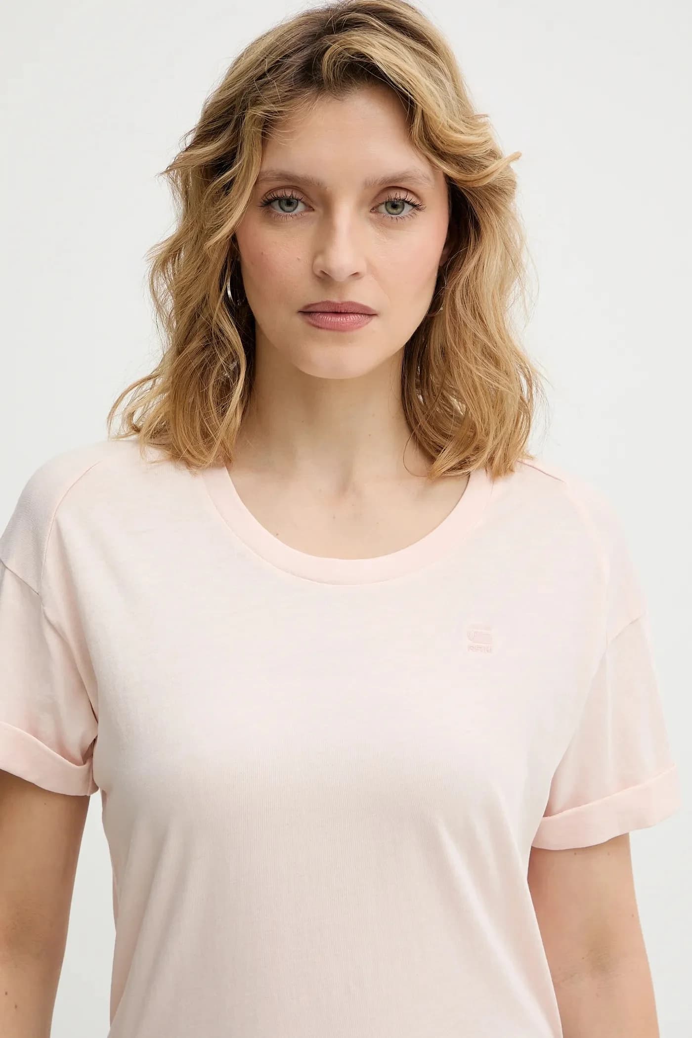 Футболка из необработанного хлопка Rolled up sl BF - фото 4