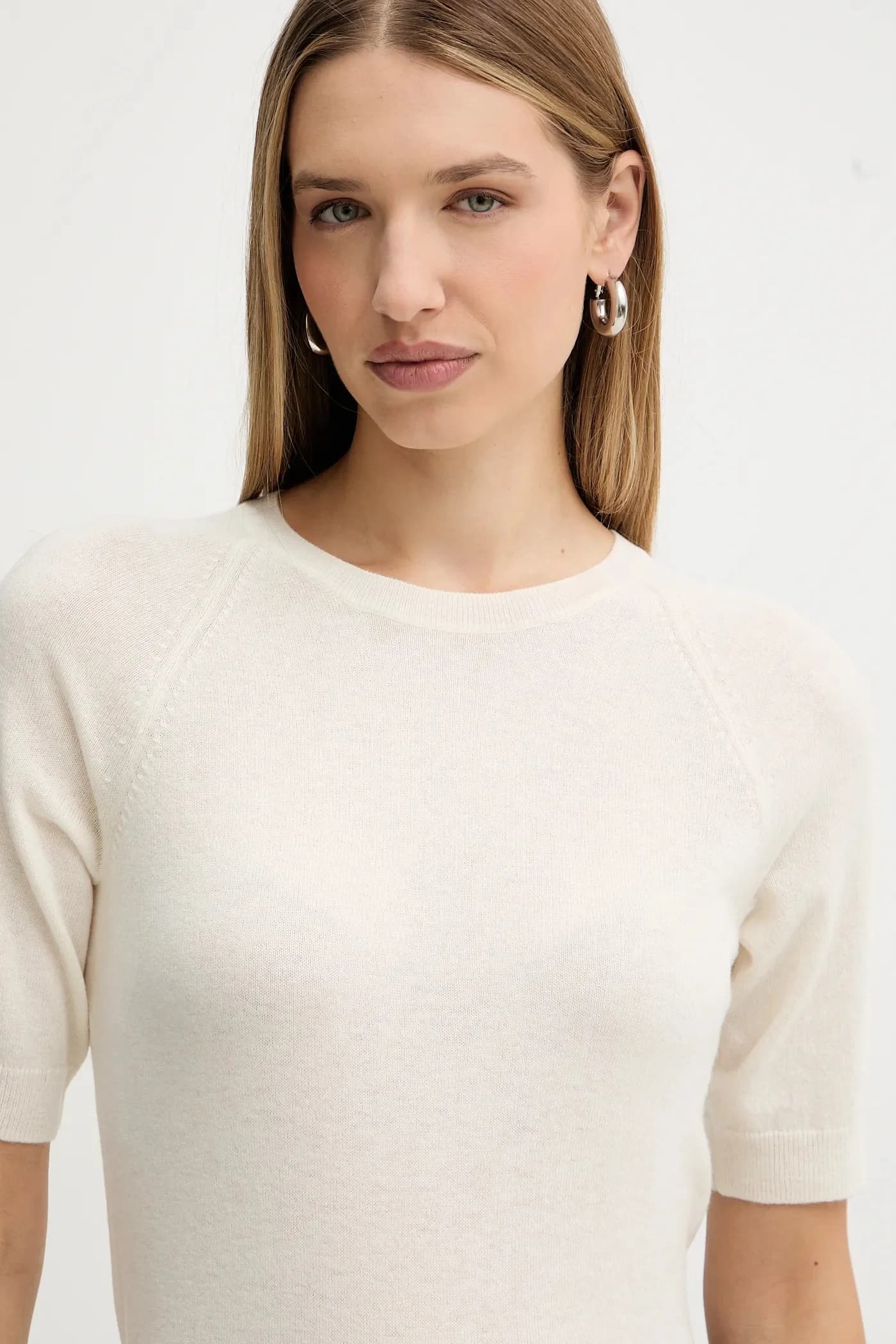 шерстяная футболка YEN - фото 4