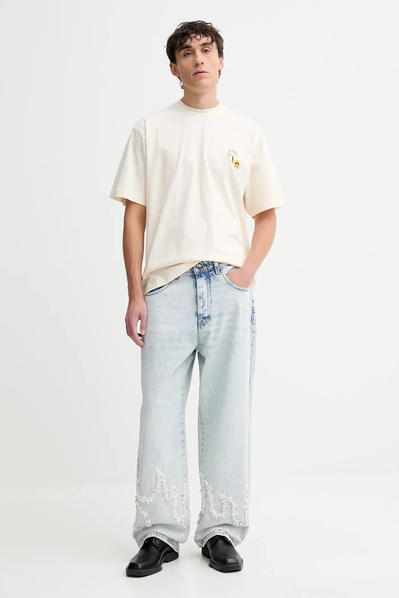 Хлопковая футболка - фото 4