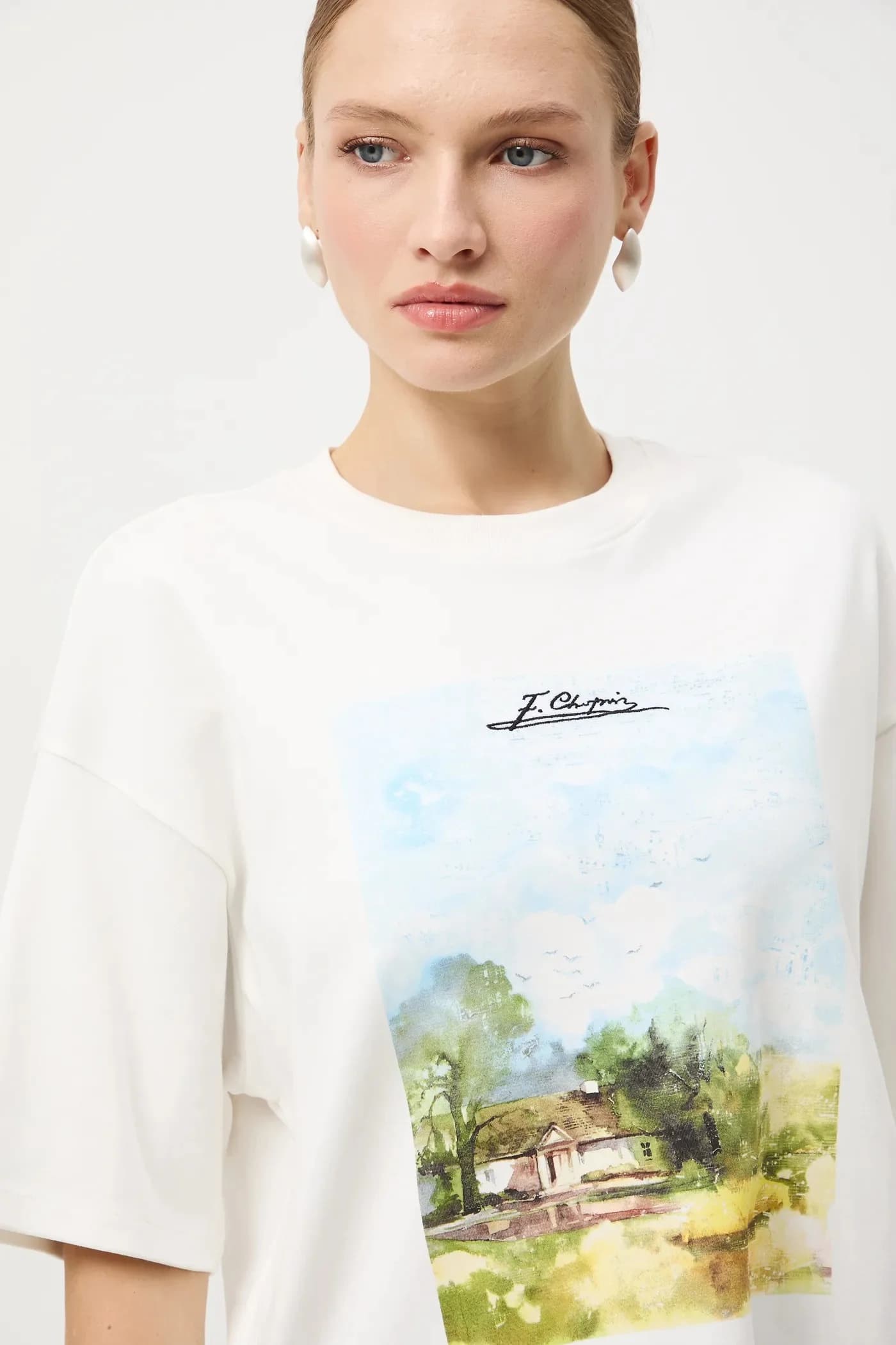 Хлопковая футболка - фото 2