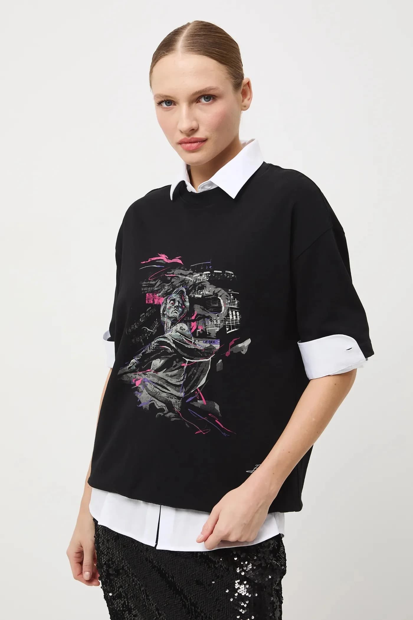 Хлопковая футболка - фото 3