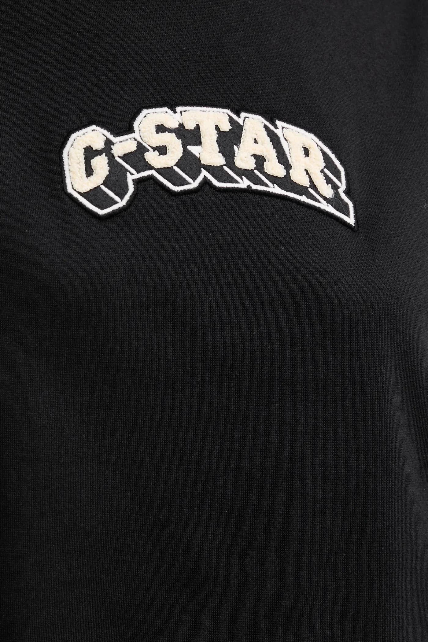 Футболка из фетрового хлопка с объемным логотипом - фото 5