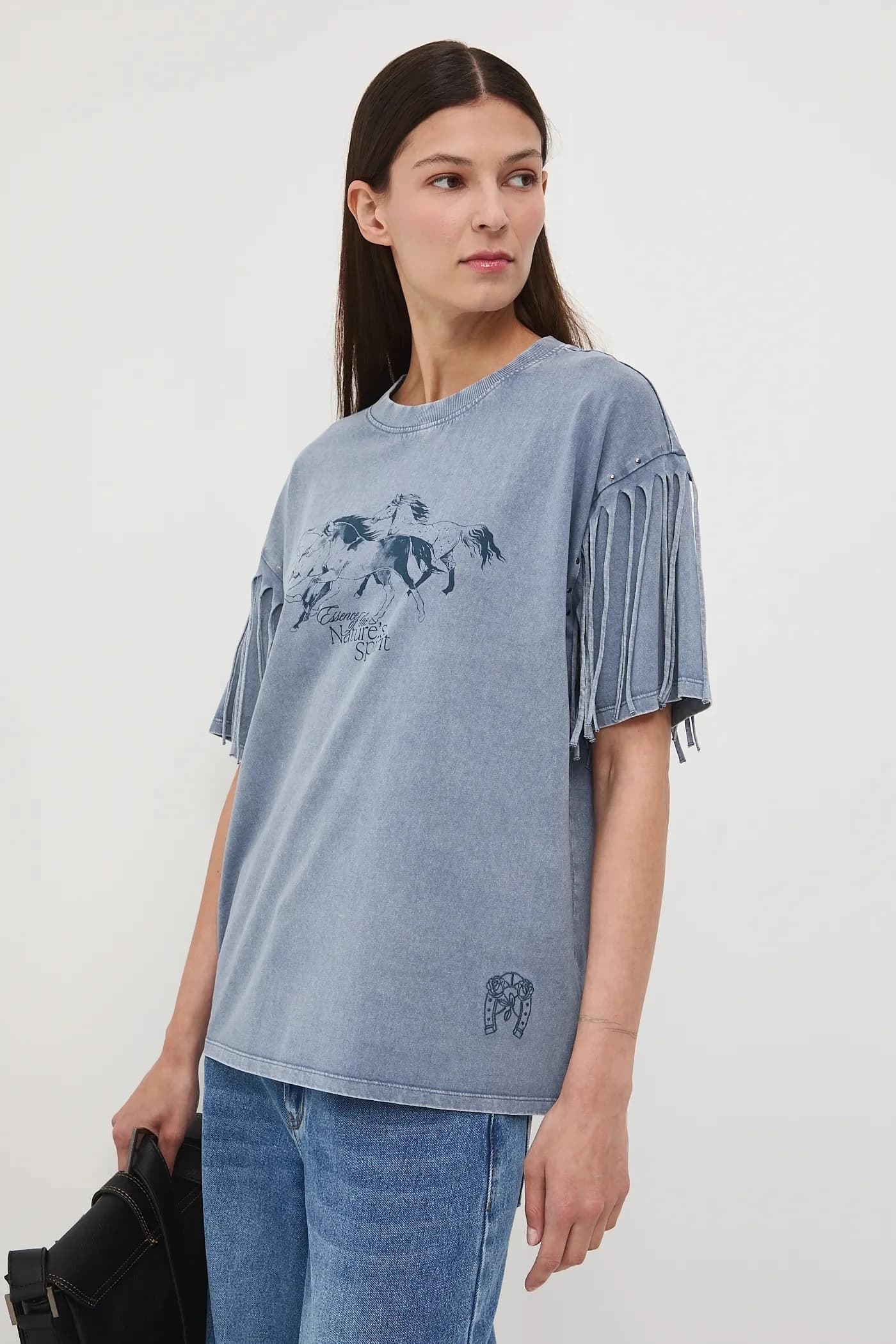 Хлопковая футболка - фото 4