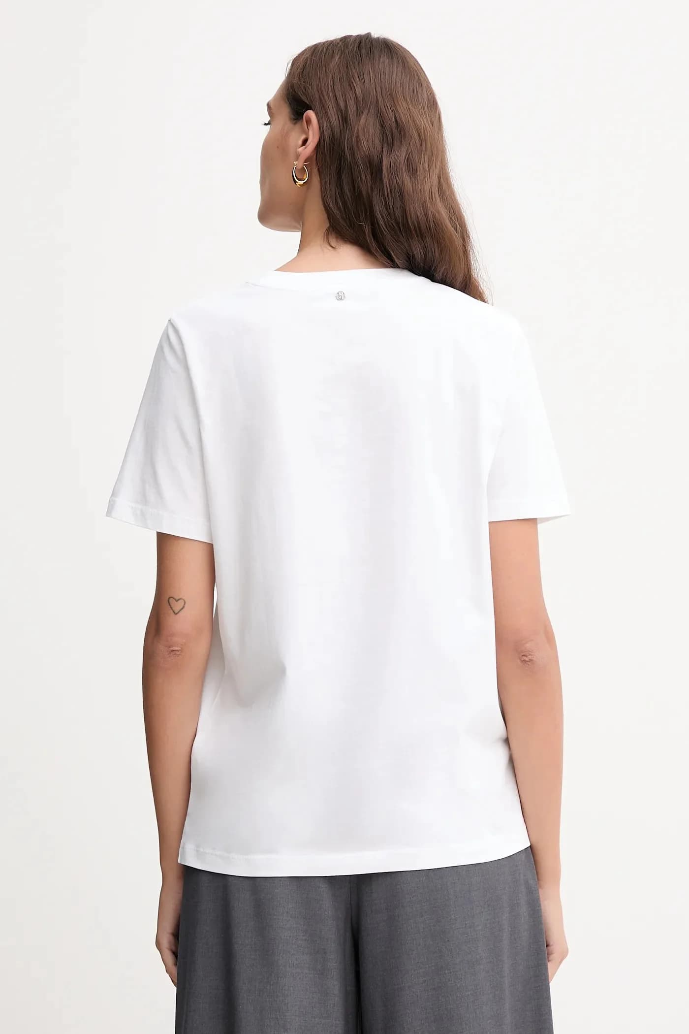 Хлопковая футболка - фото 3