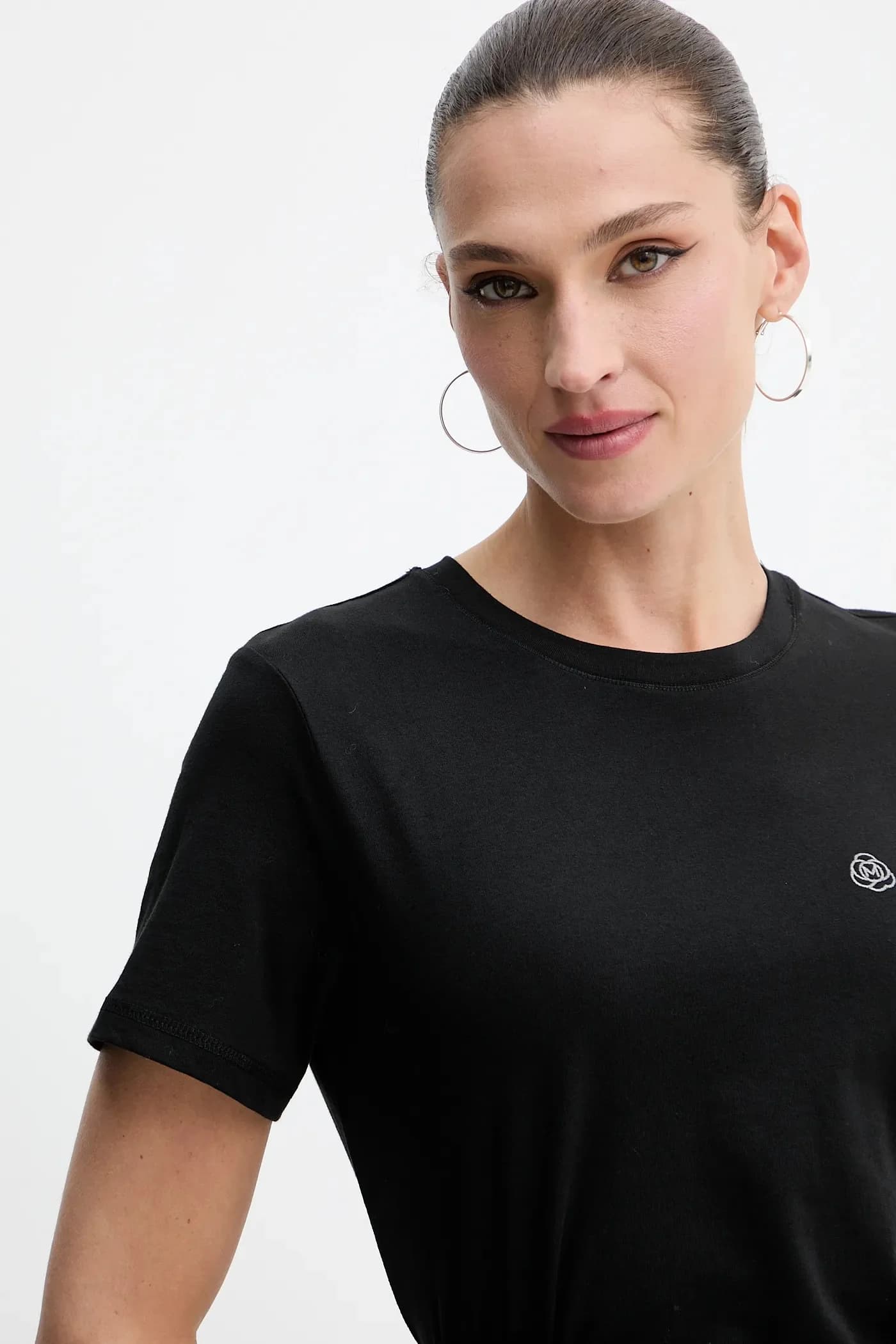 Хлопковая футболка - фото 4