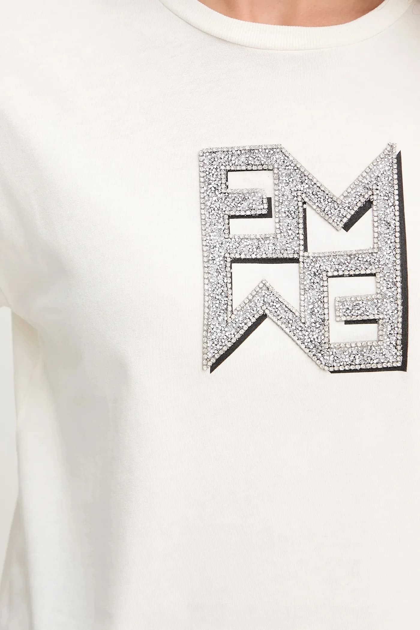 Хлопковая футболка Emme от Marella - фото 4