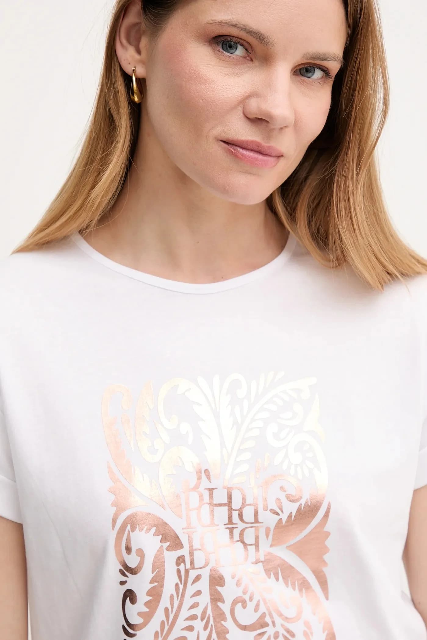 Хлопковая футболка - фото 4