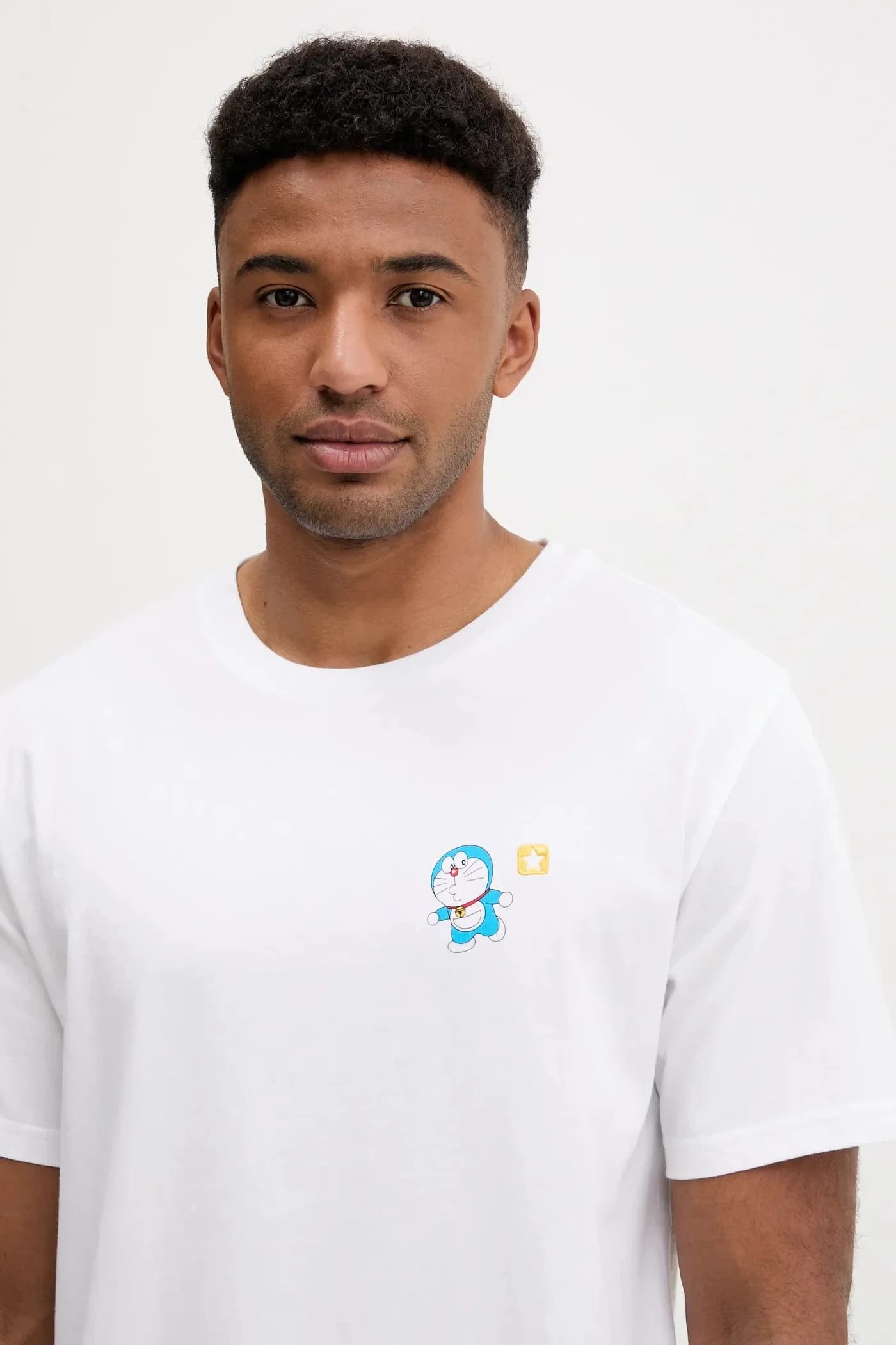 Хлопковая футболка DORAEMON GRAPHIC - фото 8