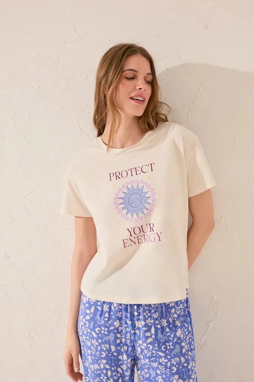 Хлопковая футболка - фото 4