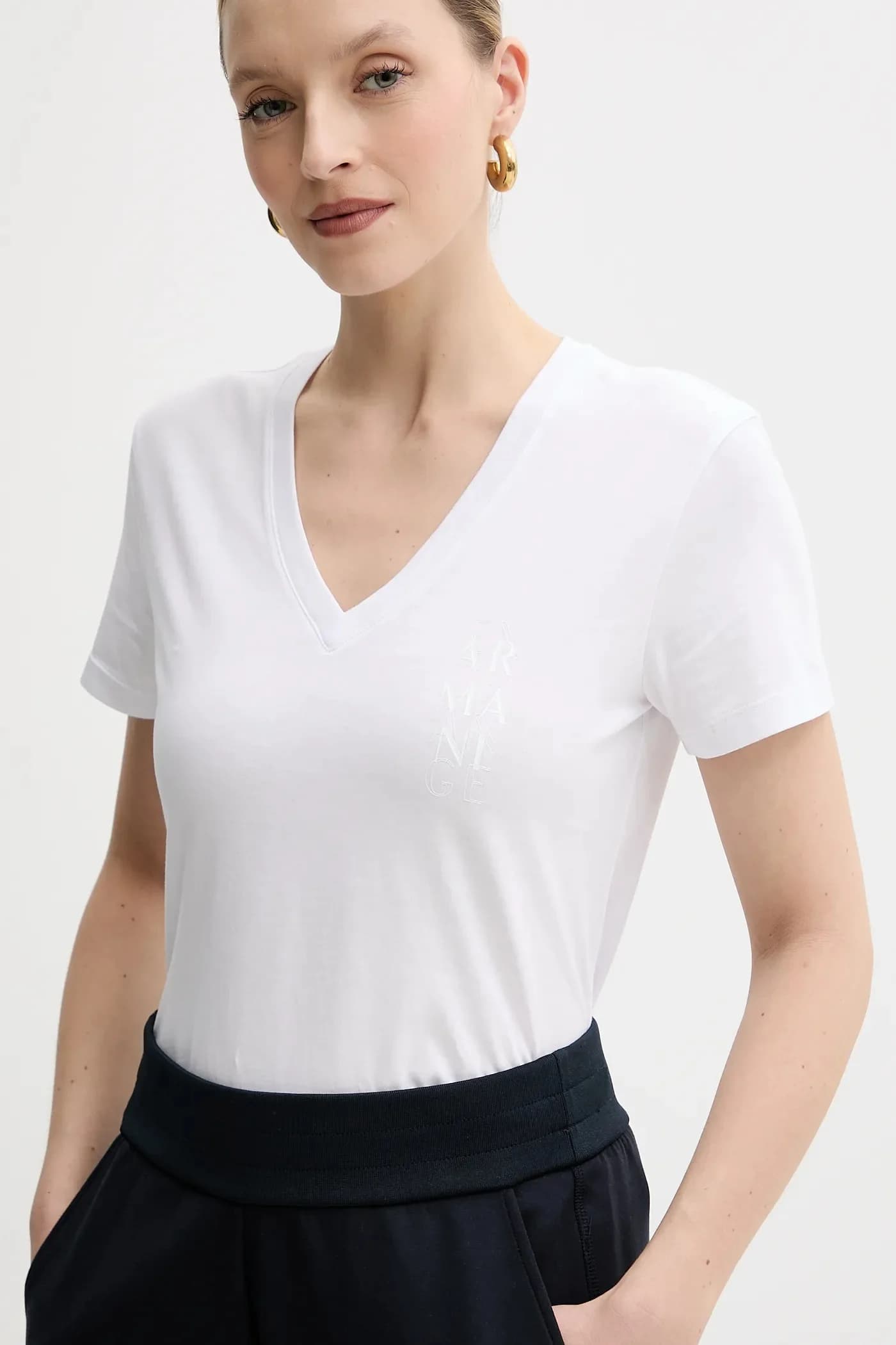 Хлопковая футболка - фото 4