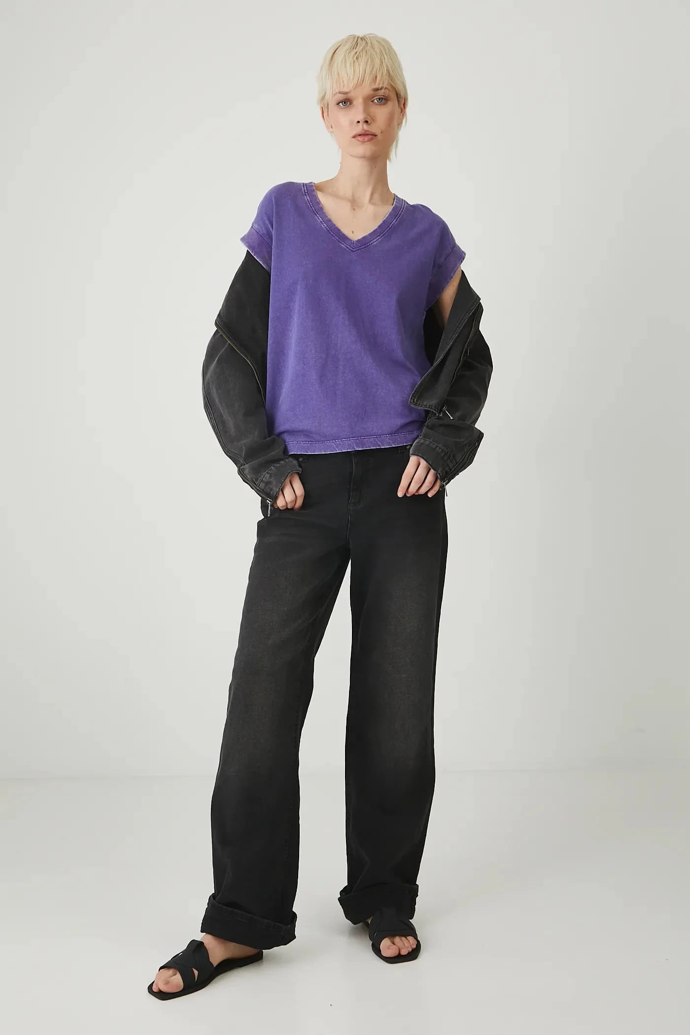 Хлопковая футболка - фото 2