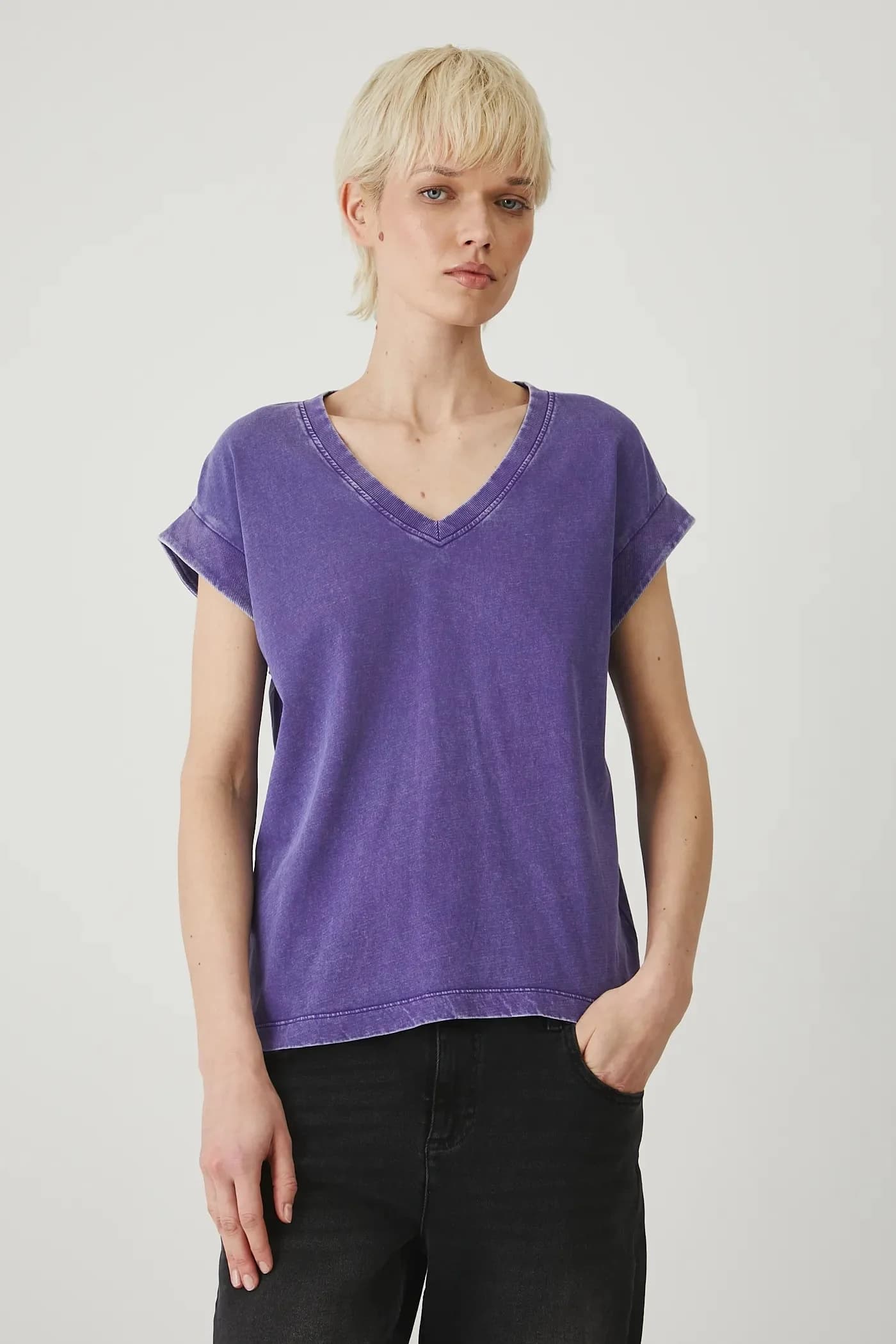 Хлопковая футболка - фото 4