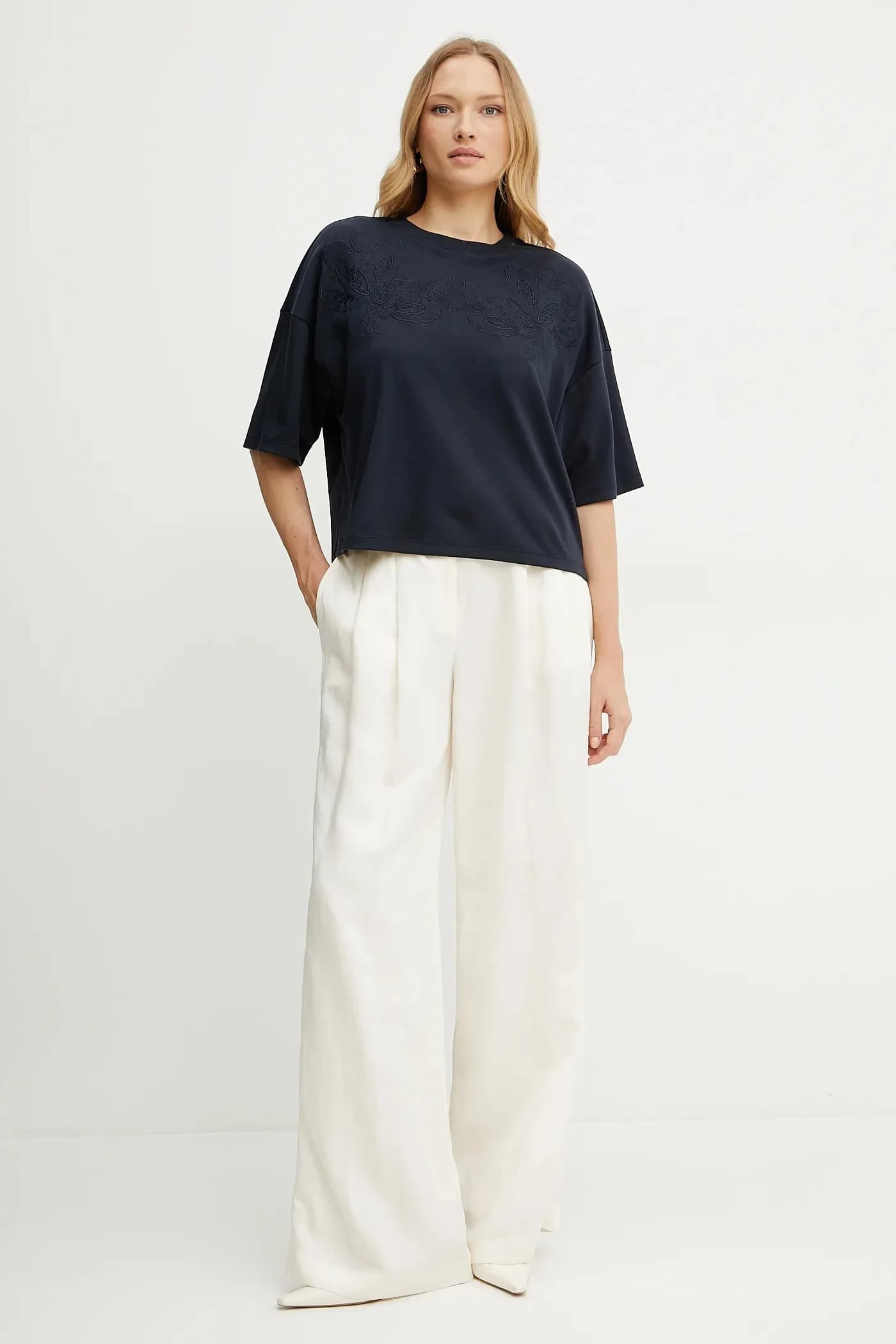 Хлопковая футболка - фото 2