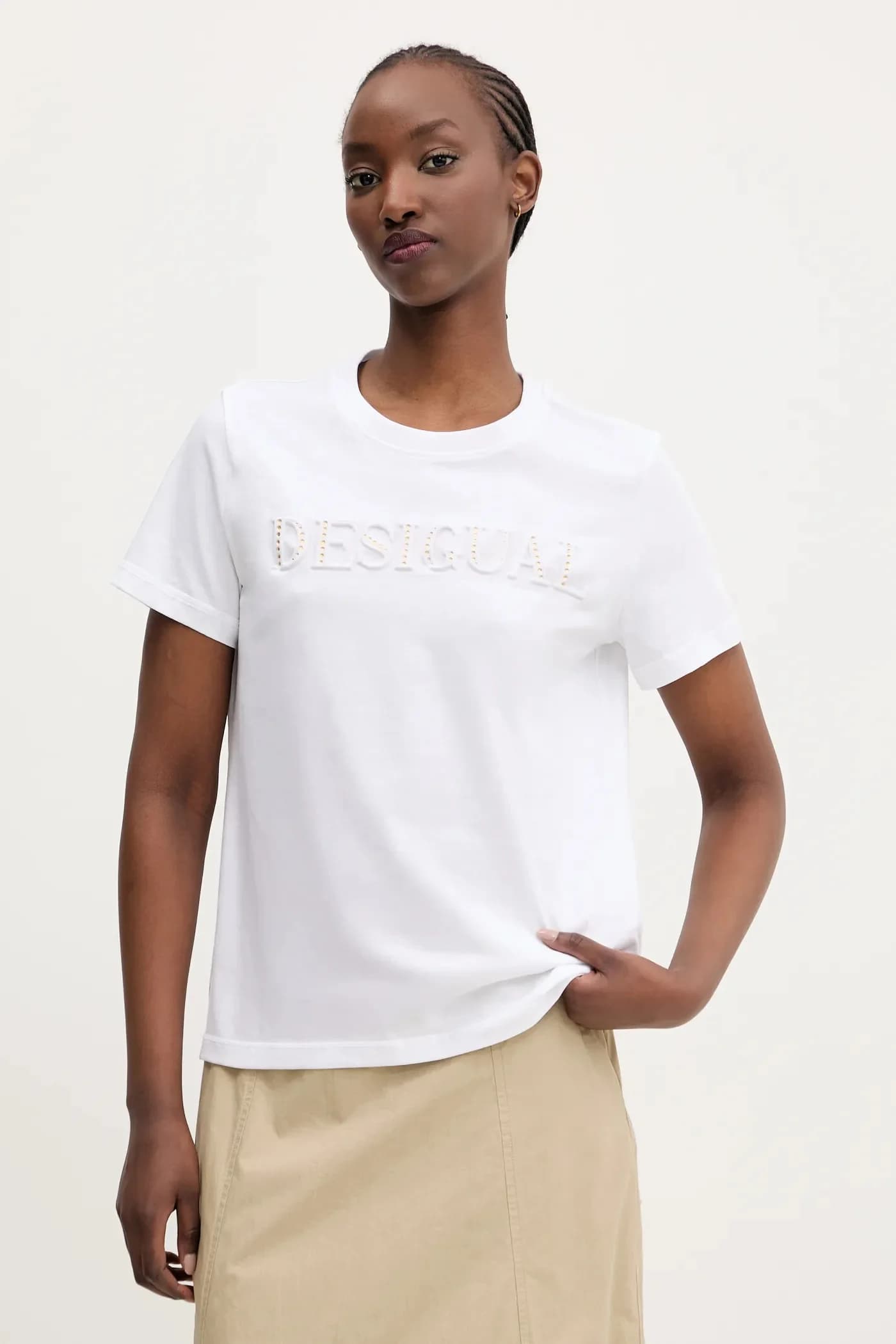 Хлопковая футболка BRANDY