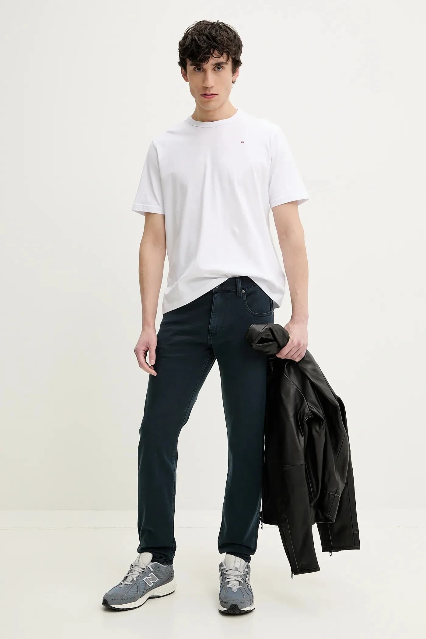 Хлопковая футболка T-ADJUST-MICRODIV ФУТБОЛКА - фото 3