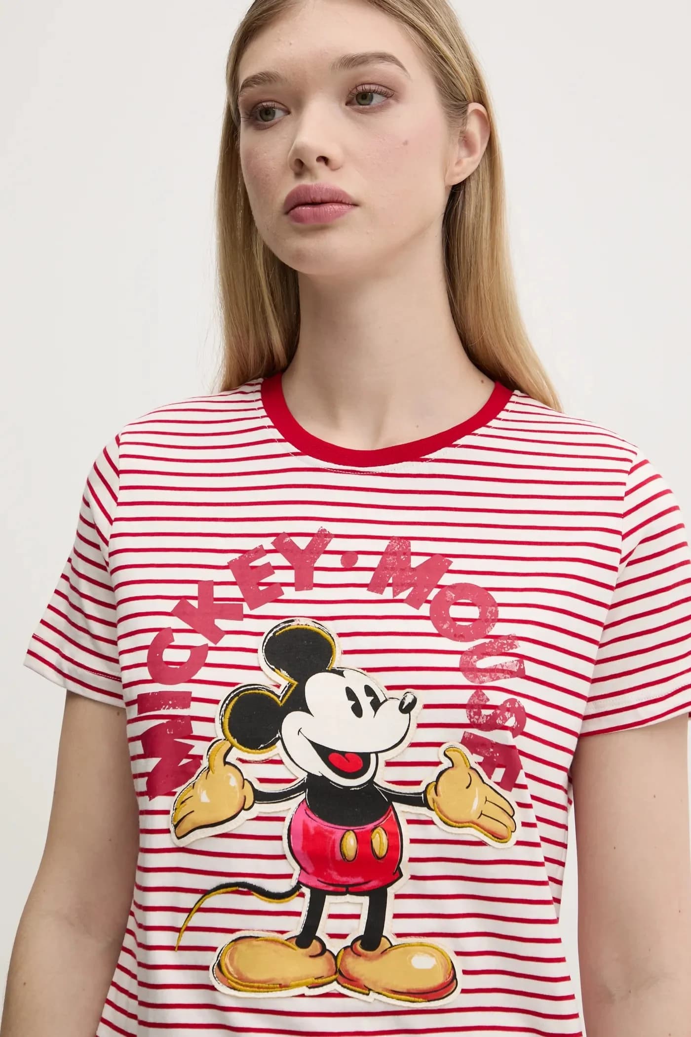 Хлопковая футболка MICKEY MOUSE - фото 4