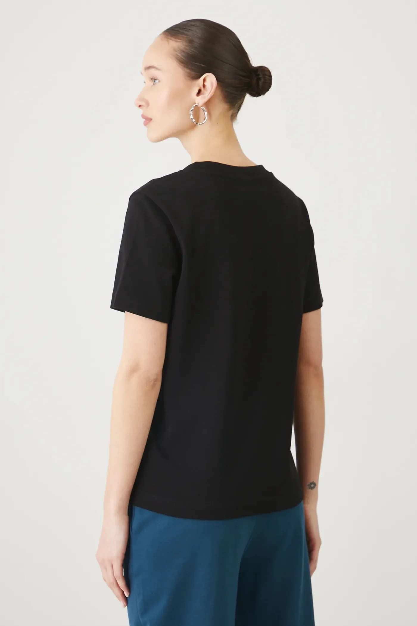 Хлопковая футболка - фото 3