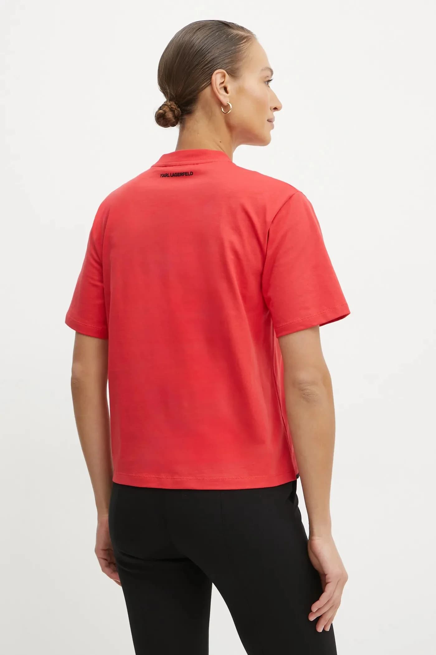 Хлопковая футболка KARL SIGNATURE - фото 3