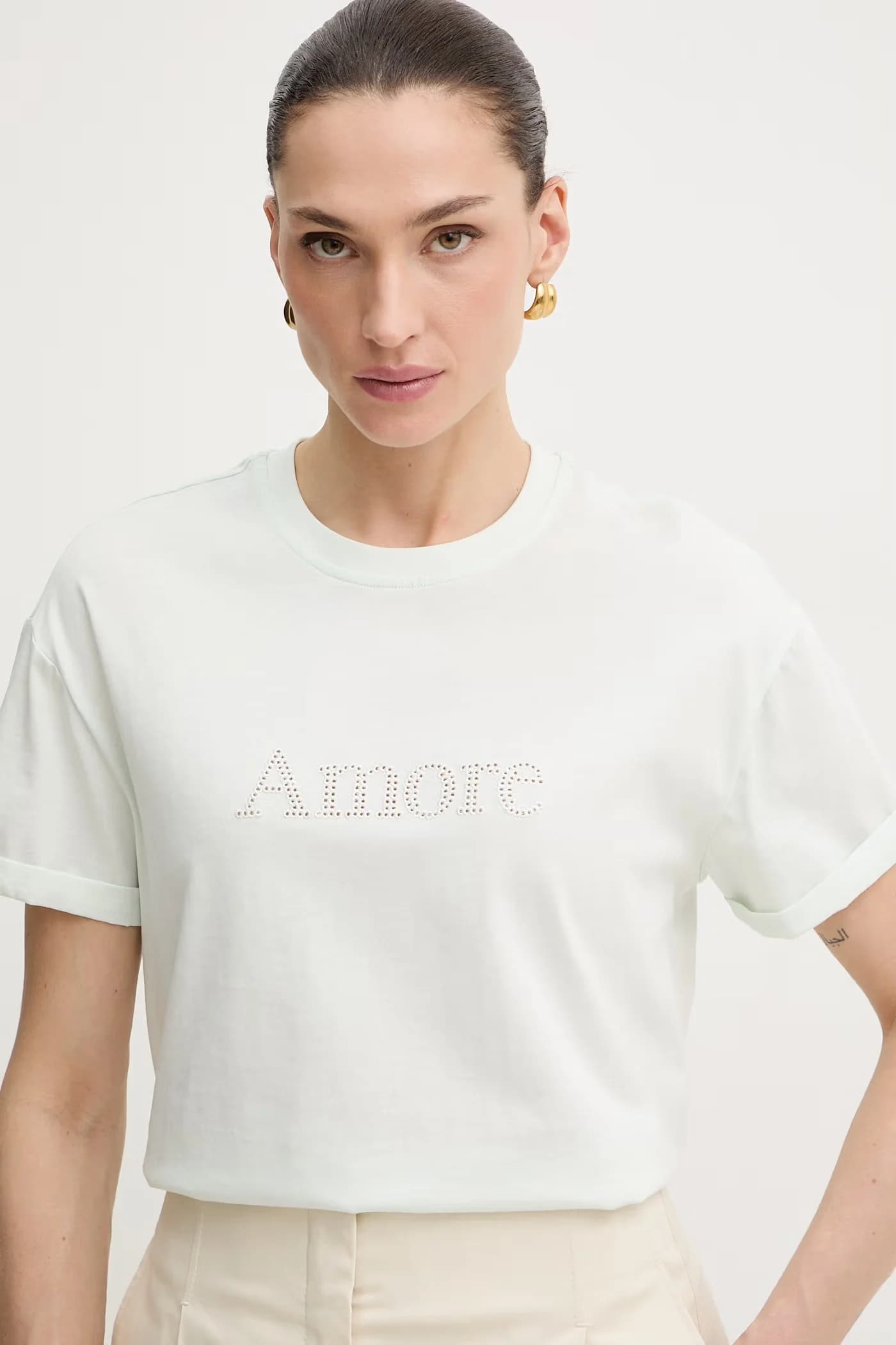 Хлопковая футболка - фото 4