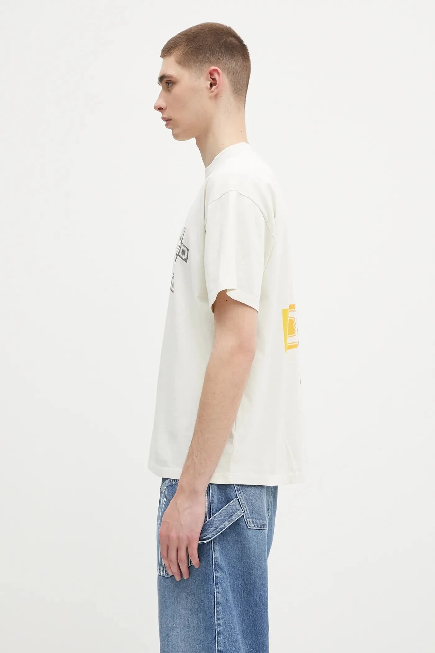 Хлопковая футболка Faded God Town SS - фото 3