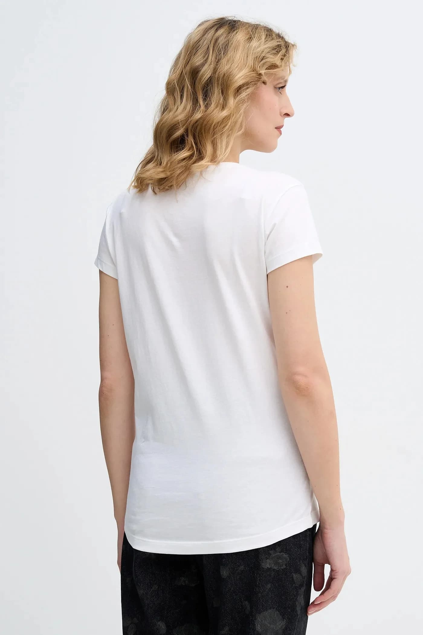 Хлопковая футболка - фото 3