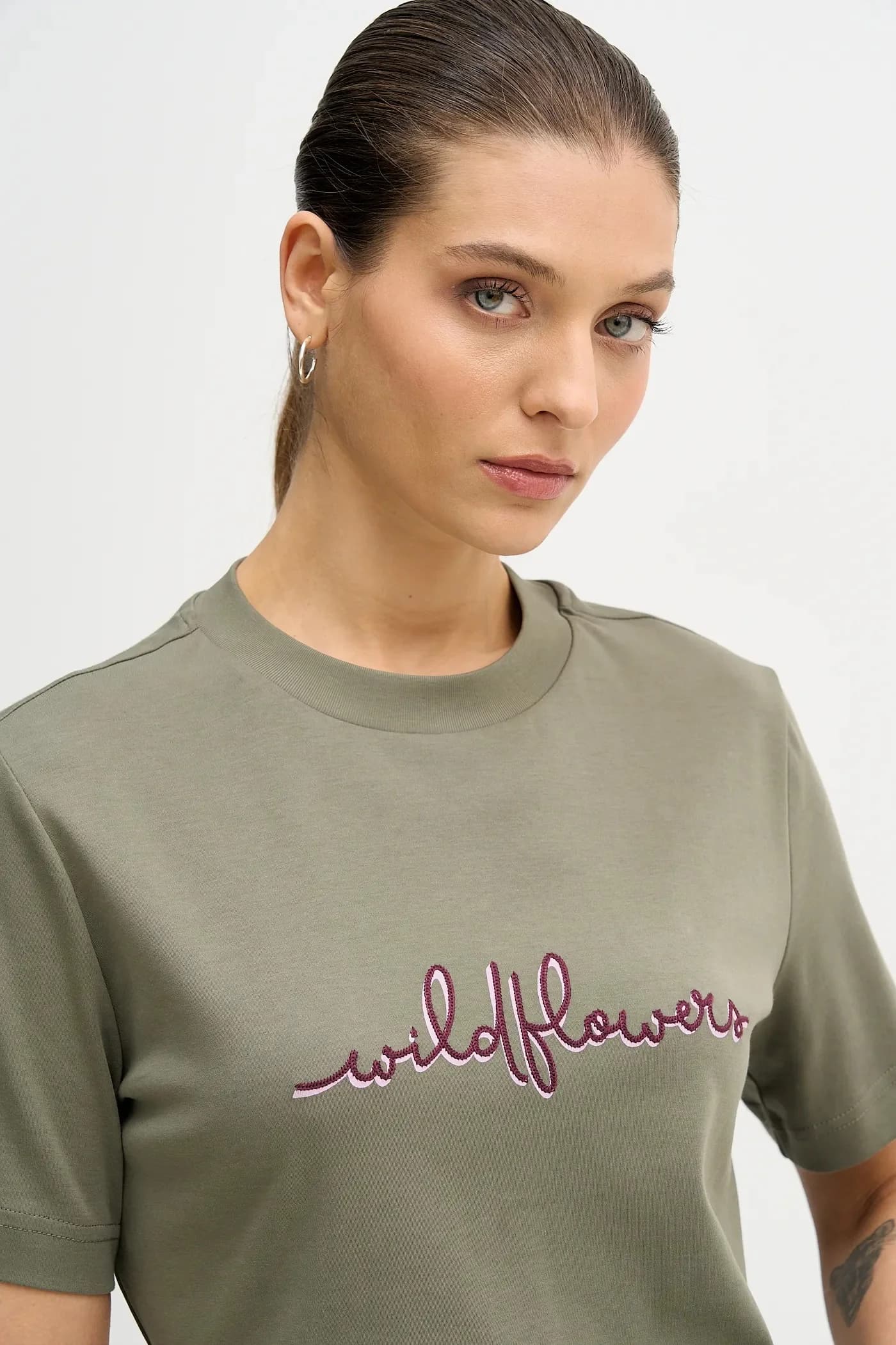 Хлопковая футболка - фото 4