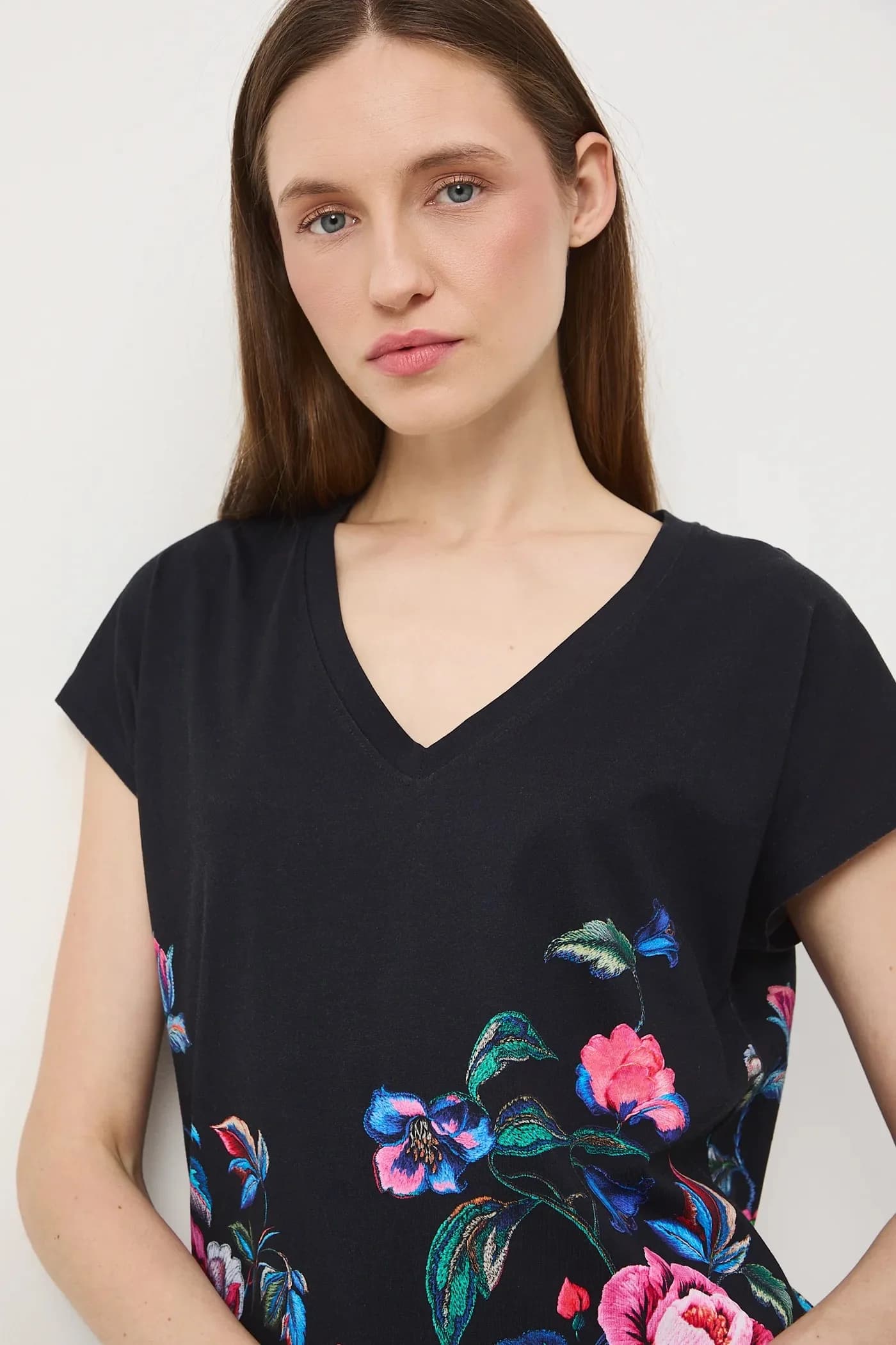 Хлопковая футболка - фото 4