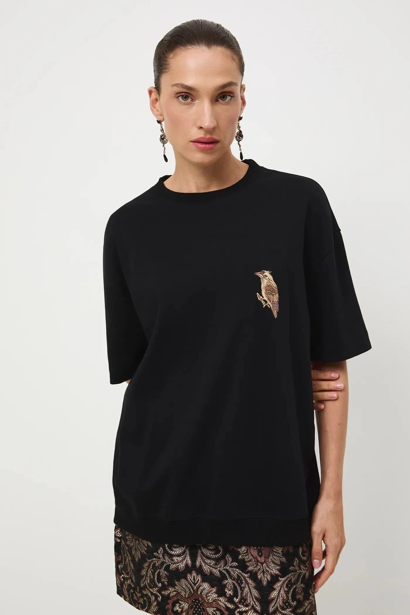 Хлопковая футболка - фото 4