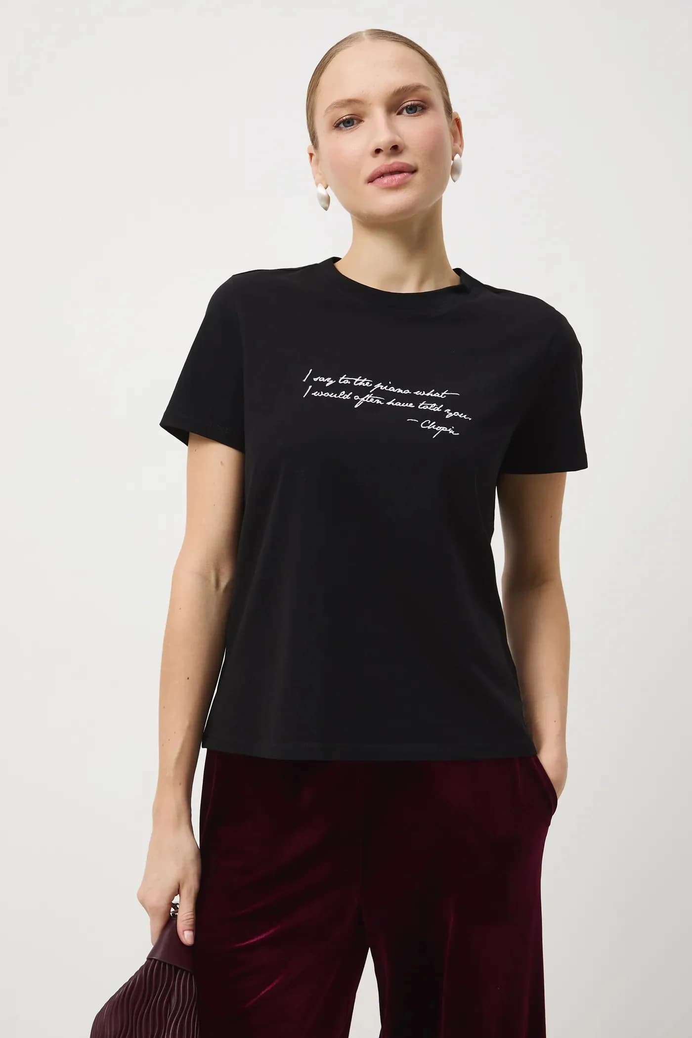 Хлопковая футболка - фото 2